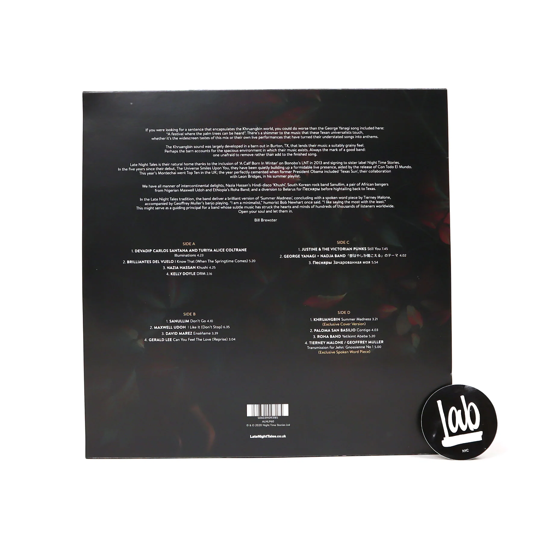 Khruangbin: Late Night Tales (180g) Vinyl 2LP - Image 3