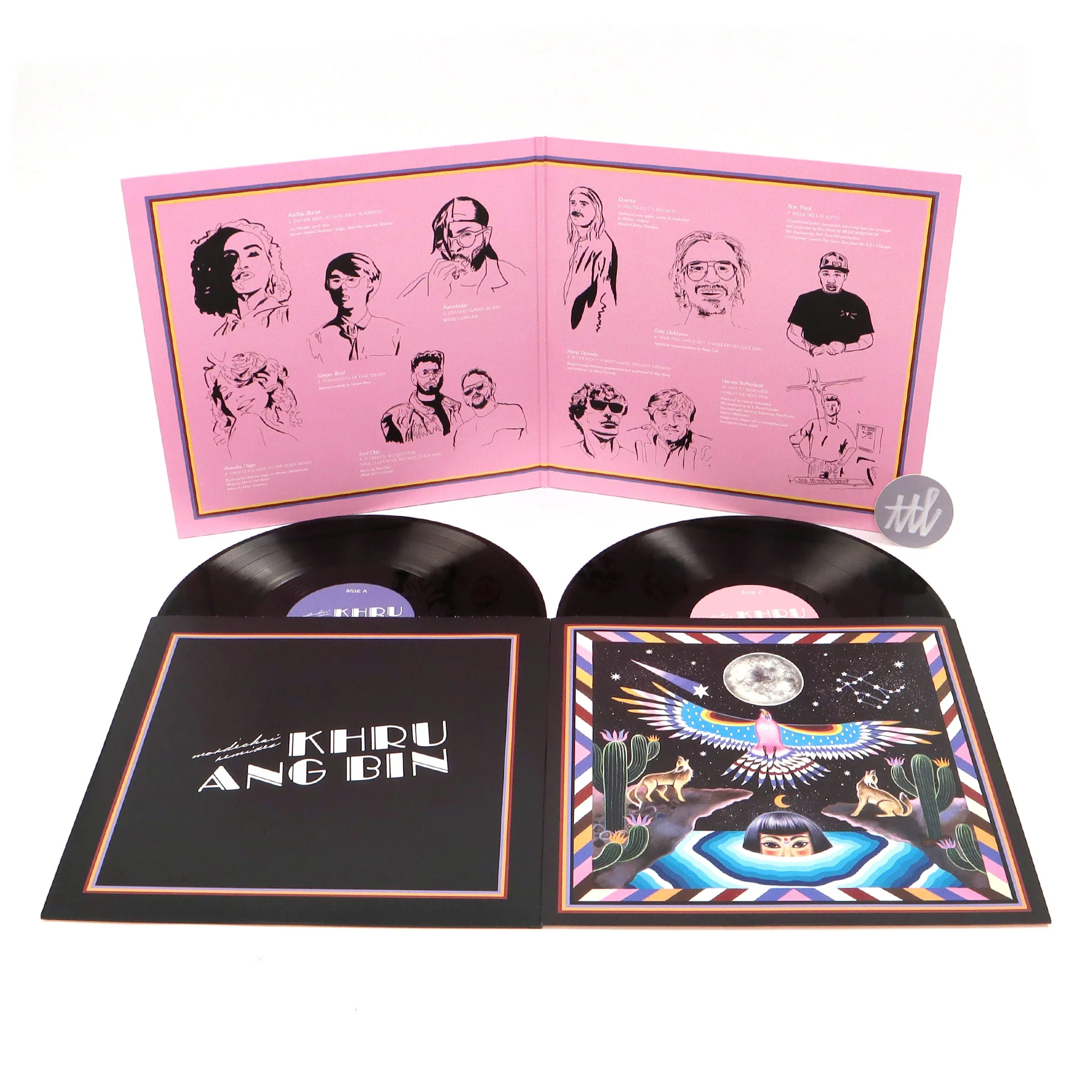 Khruangbin: Mordechai Remixes Vinyl 2LP - Image 2