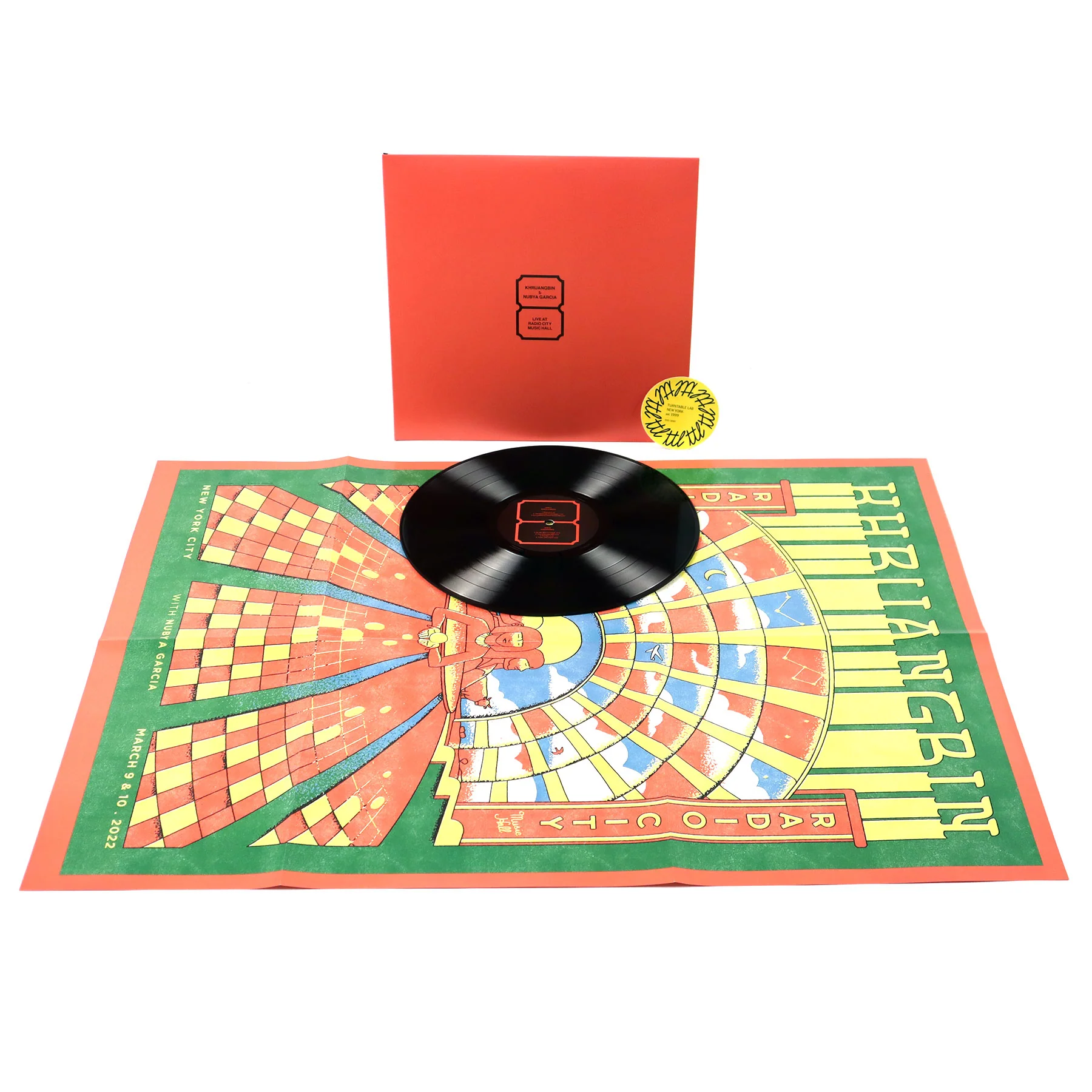 Khruangbin & Nubya Garcia: Live at Radio City Music Hall Vinyl LP - Image 2
