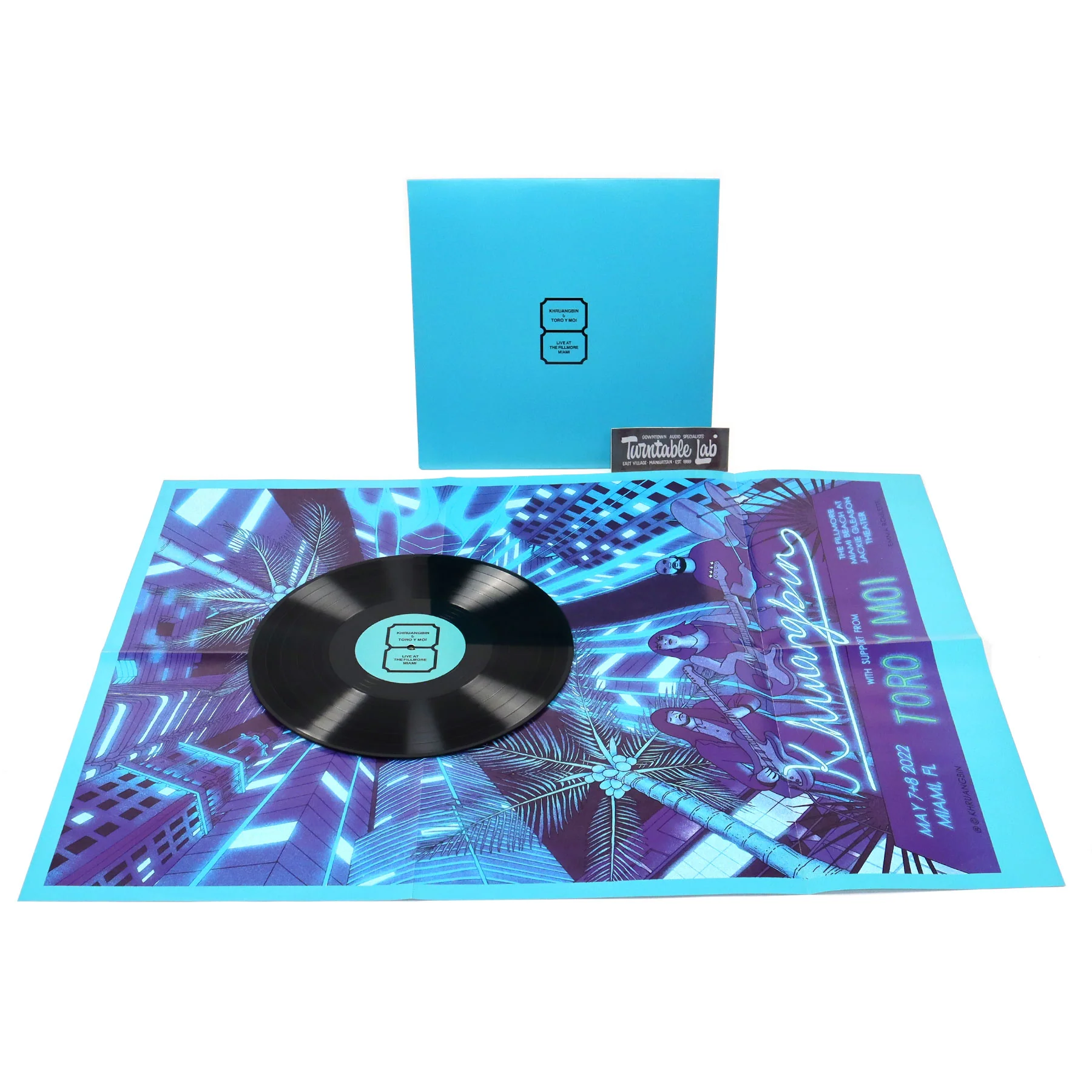Khruangbin & Toro Y Moi: Live at The Fillmore Miami Vinyl LP - Image 2
