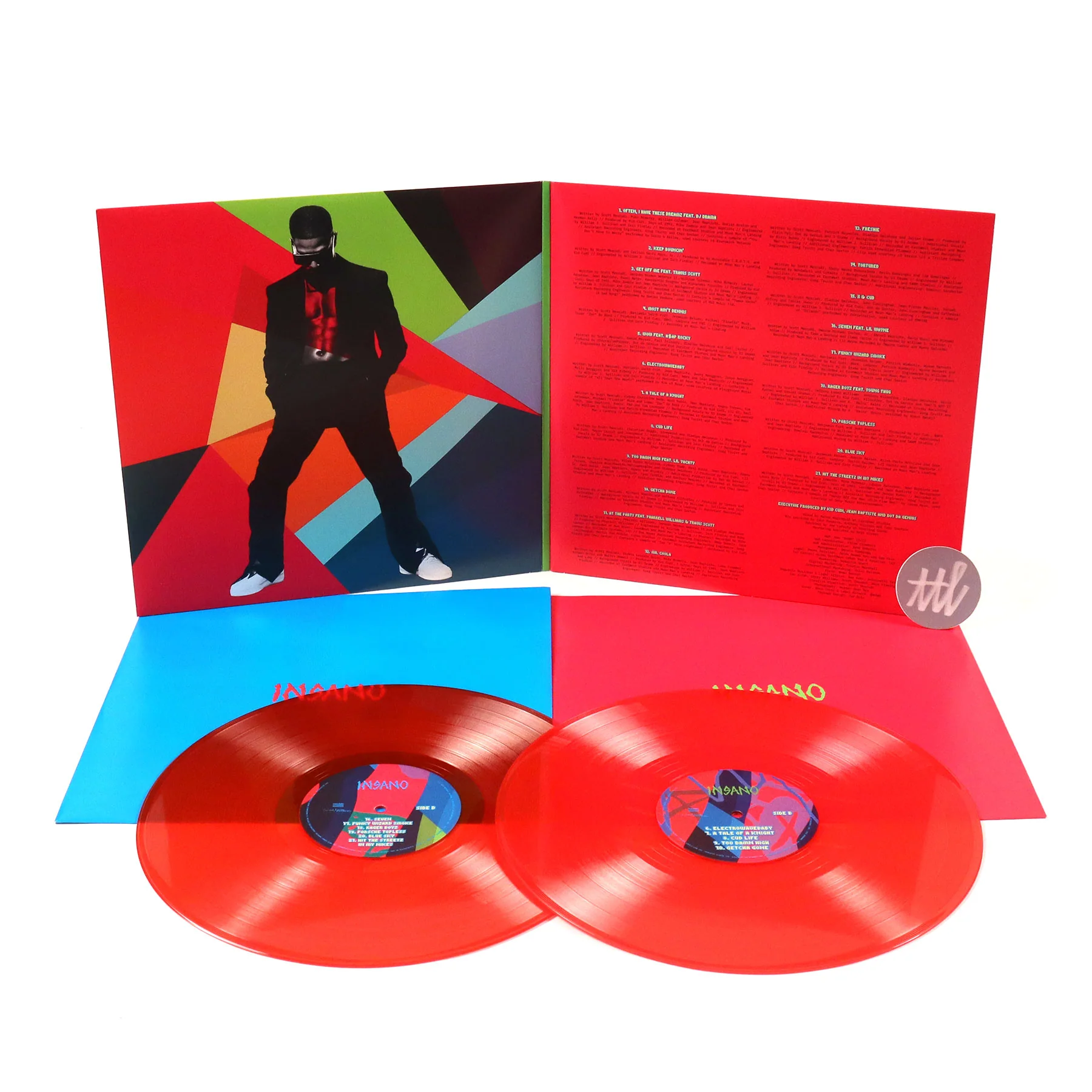 Kid Cudi: Insano (Colored Vinyl) Vinyl 2LP - Image 2
