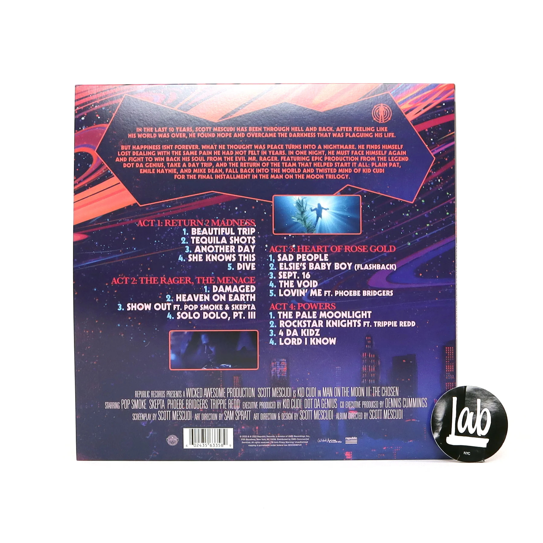 Kid Cudi: Man On The Moon III - The Chosen Vinyl 2LP - Image 3