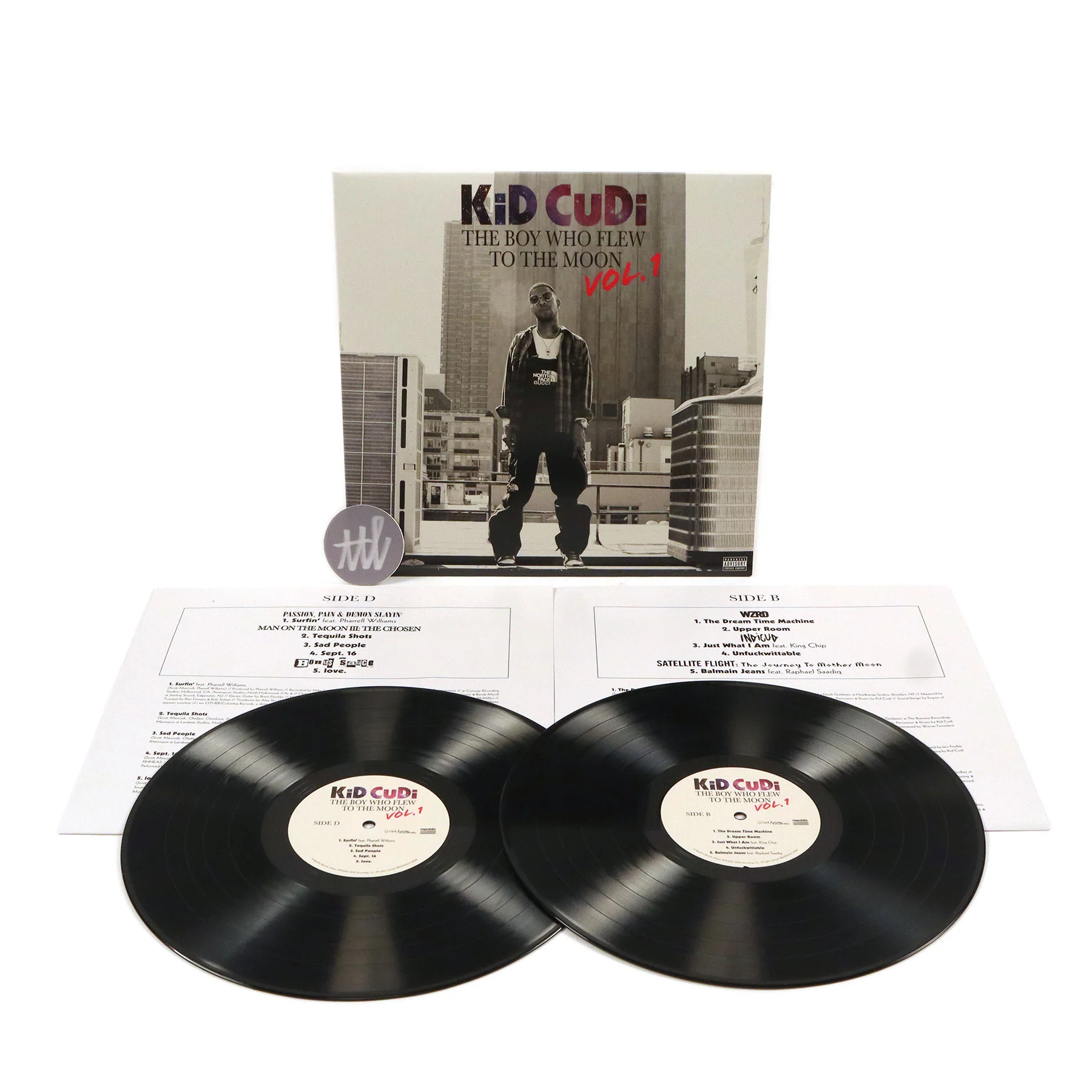 Kid Cudi: The Boy Who Flew To The Moon Vol.1 Vinyl 2LP - Image 2