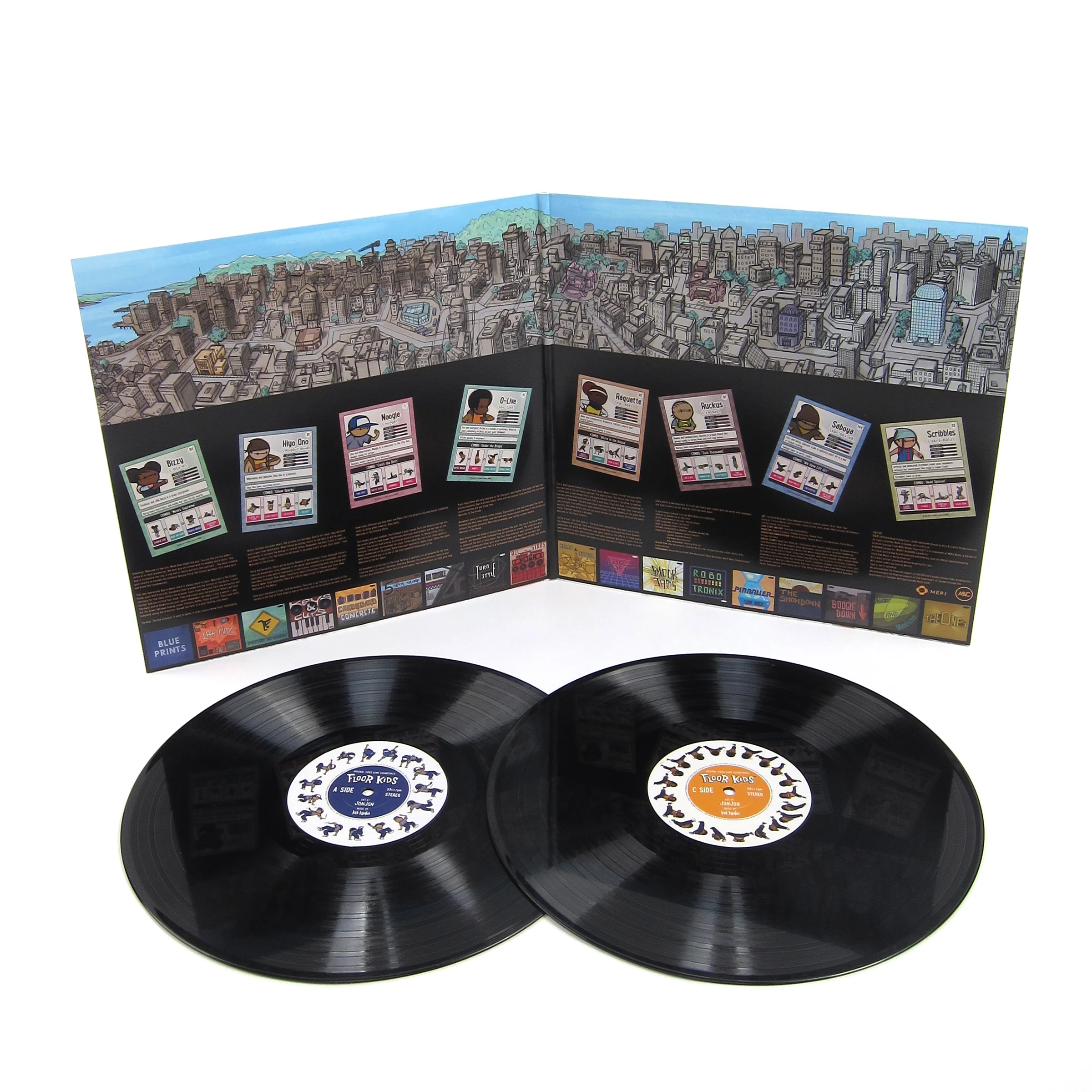 Kid Koala: Floor Kids Soundtrack Vinyl 2LP - Image 2