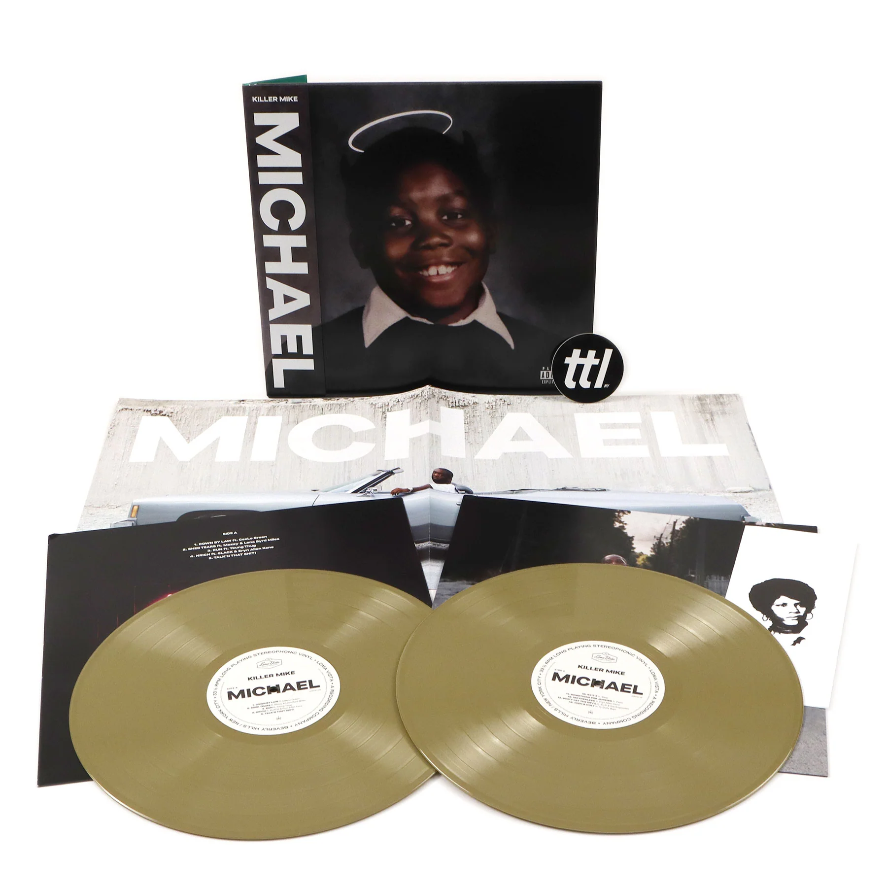 Killer Mike: Michael (Indie Exclusive Colored Vinyl) Vinyl 2LP - Image 2