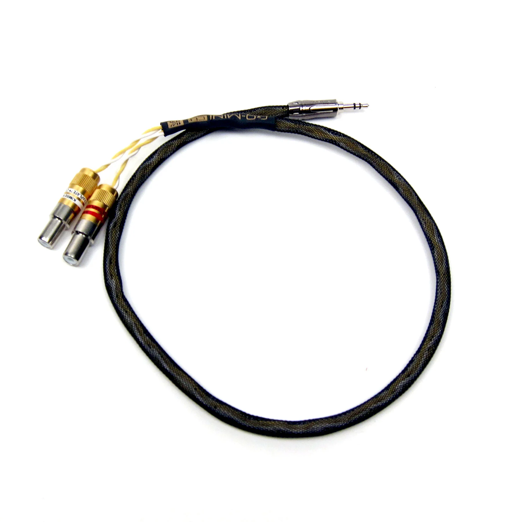 Kimber Kable: GQMINI-CU Audio Interconnect Y-Cable (Female RCA to 3.5mm Y-Cable for Turntables) - Image 4