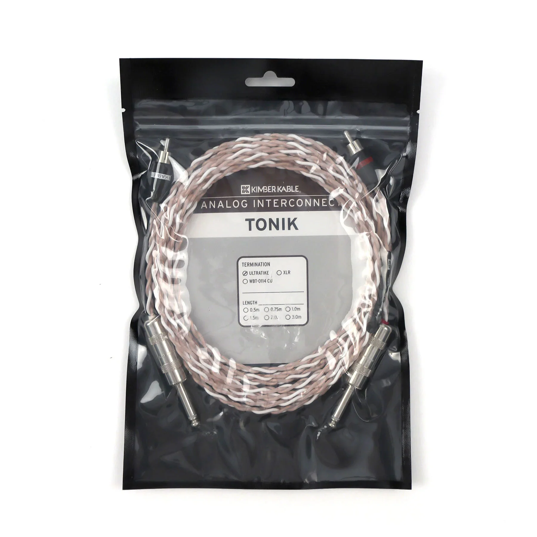 Kimber Kable: Tonik Audio Cable (RCA to 1/4") - 6 ft. - Image 3