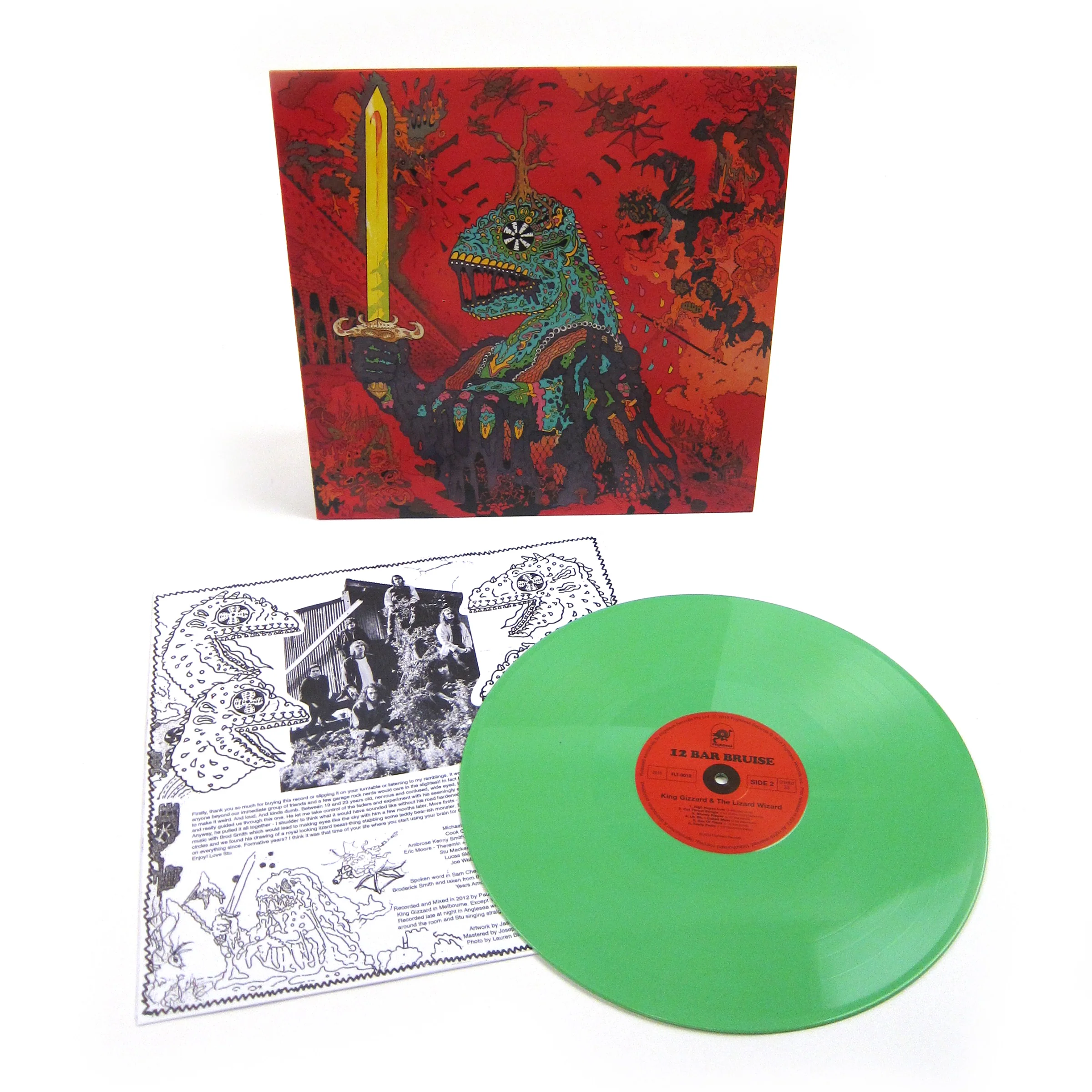 King Gizzard And The Lizard Wizard: 12 Bar Bruise (Colored Vinyl) Vinyl LP - Image 2