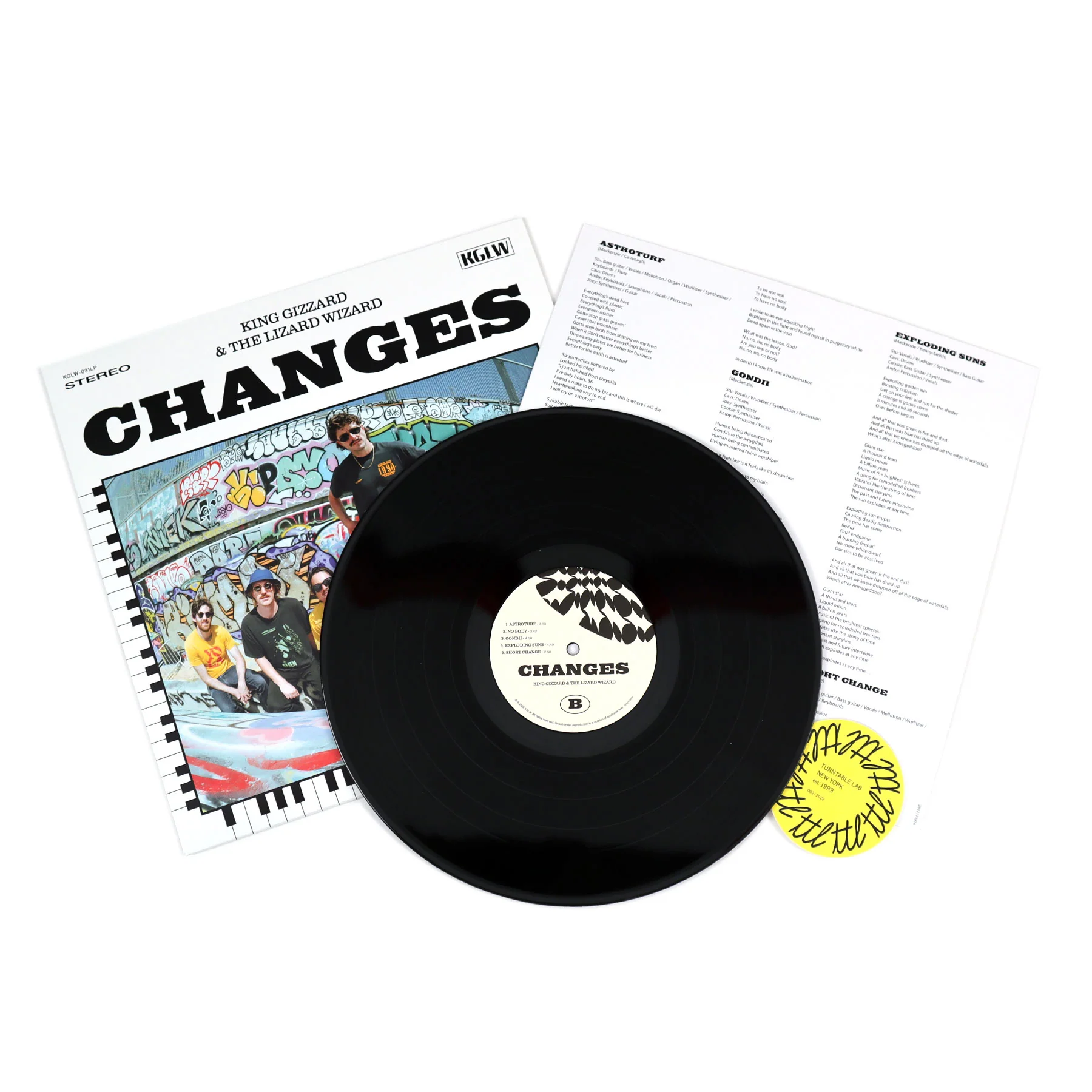 King Gizzard And The Lizard Wizard: Changes - Recycled Black Wax Edition (180g) Vinyl LP - Image 2