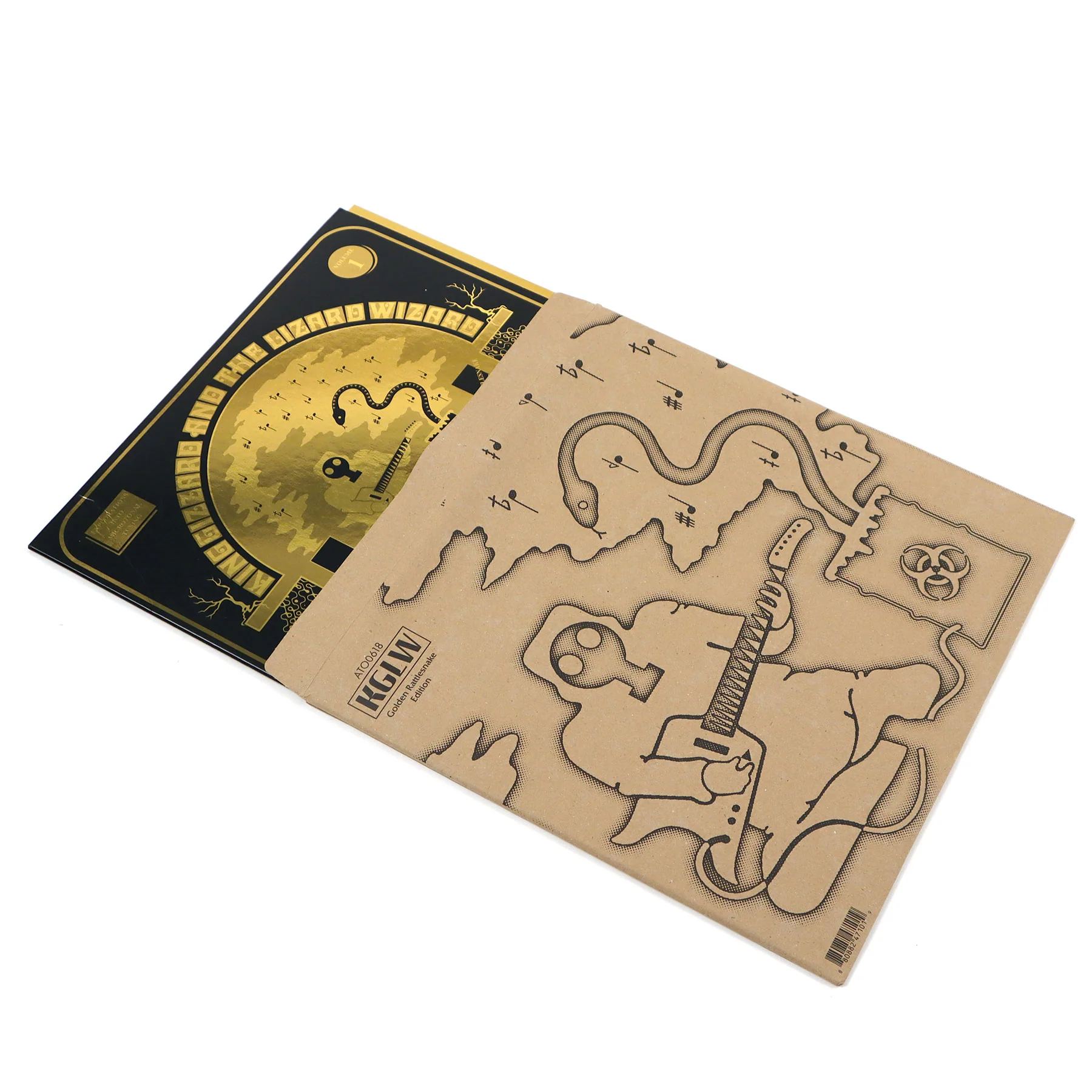 King Gizzard And The Lizard Wizard: Flying Microtonal Banana - Golden Rattlesnake Edition (Colored Vinyl) Vinyl LP - Image 4