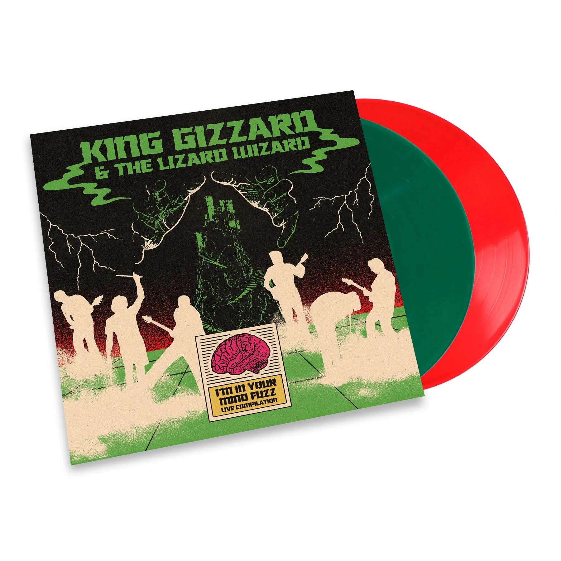 King Gizzard And The Lizard Wizard: I'm In Your Mind Fuzz Live (Indie Exclusive Colored Vinyl) Vinyl 2LP - PRE-ORDER
