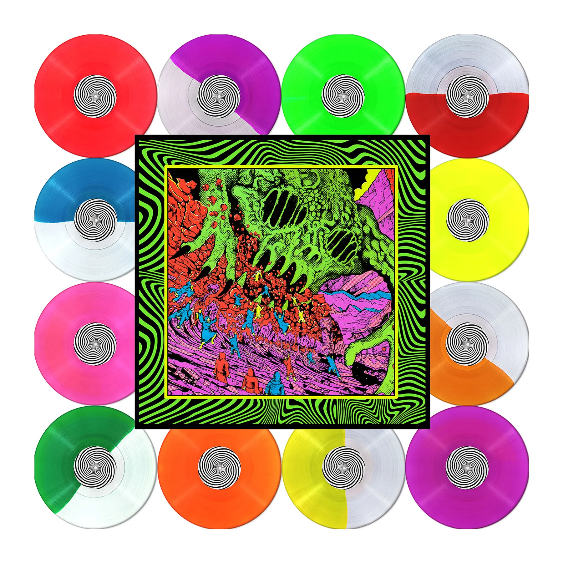 King Gizzard And The Lizard Wizard: Live At Red Rocks '22 (Colored Vinyl) Vinyl 12LP Boxset - Image 2
