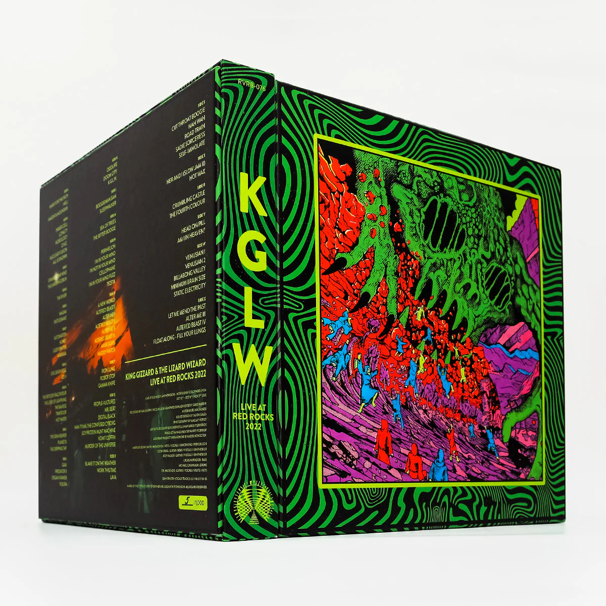 King Gizzard And The Lizard Wizard: Live At Red Rocks '22 (Colored Vinyl) Vinyl 12LP Boxset - Image 3