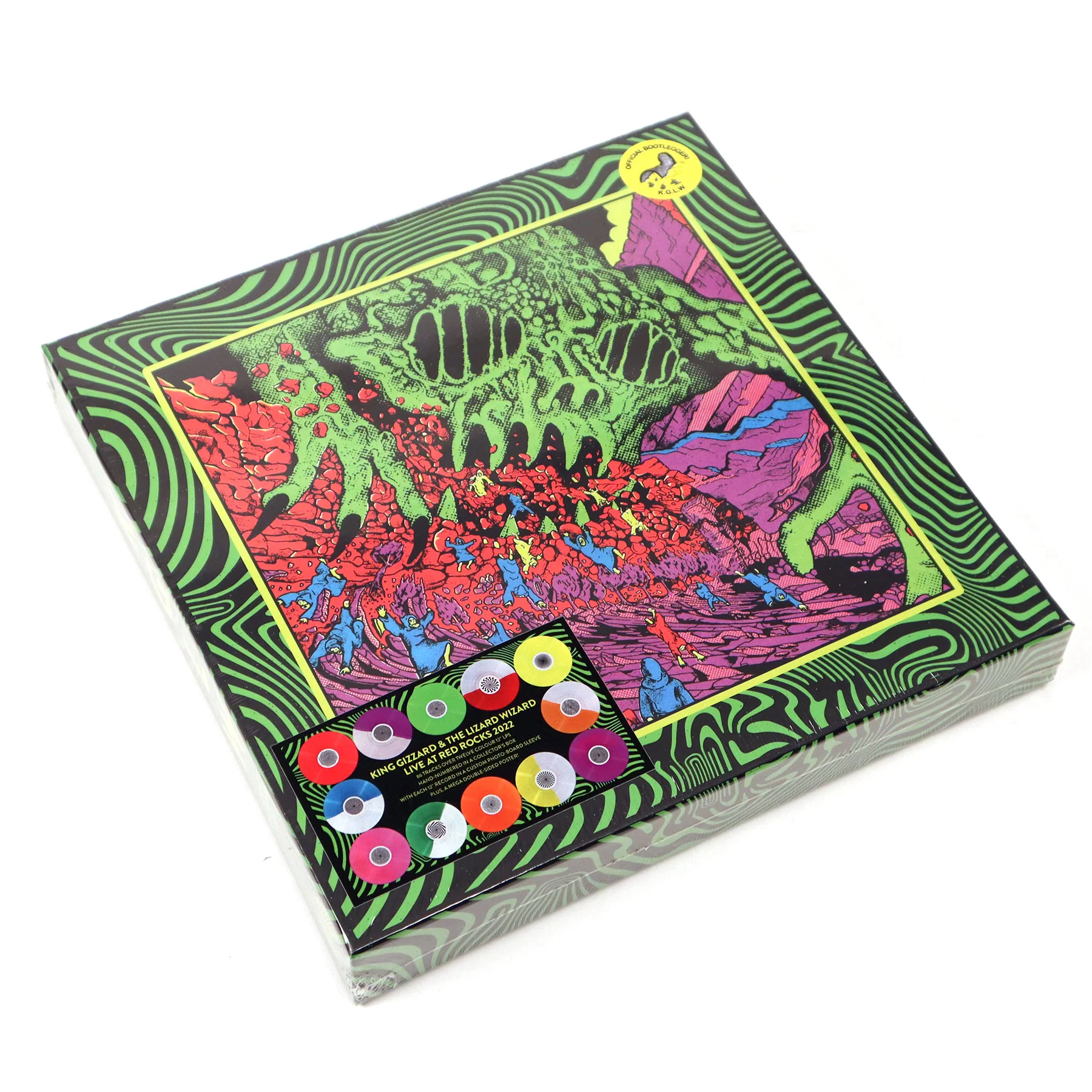 King Gizzard And The Lizard Wizard: Live At Red Rocks '22 (Colored Vinyl) Vinyl 12LP Boxset - Image 6