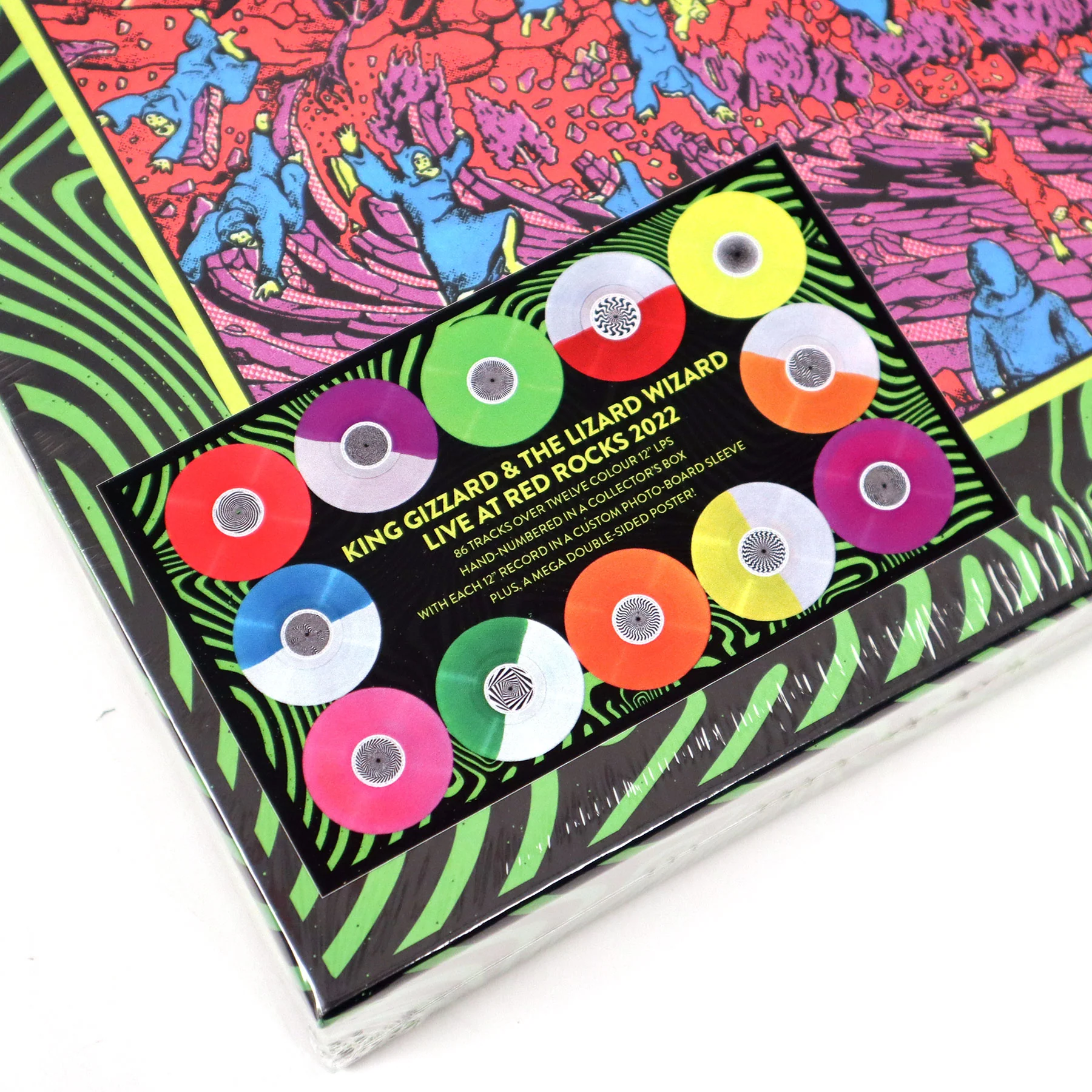 King Gizzard And The Lizard Wizard: Live At Red Rocks '22 (Colored Vinyl) Vinyl 12LP Boxset - Image 7