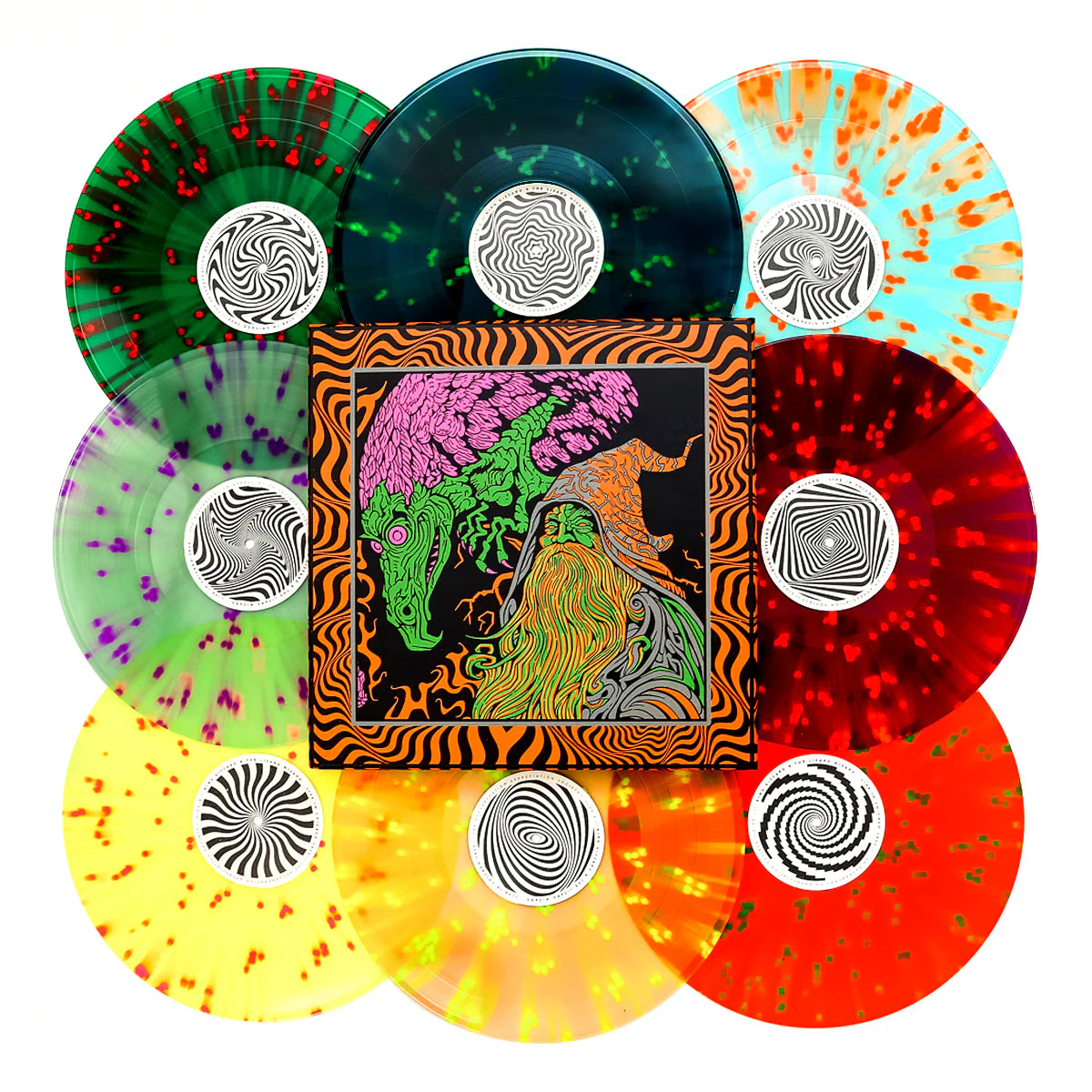 King Gizzard And The Lizard Wizard: Live In Chicago '23 (Colored Vinyl) Vinyl 8LP Boxset - Image 3