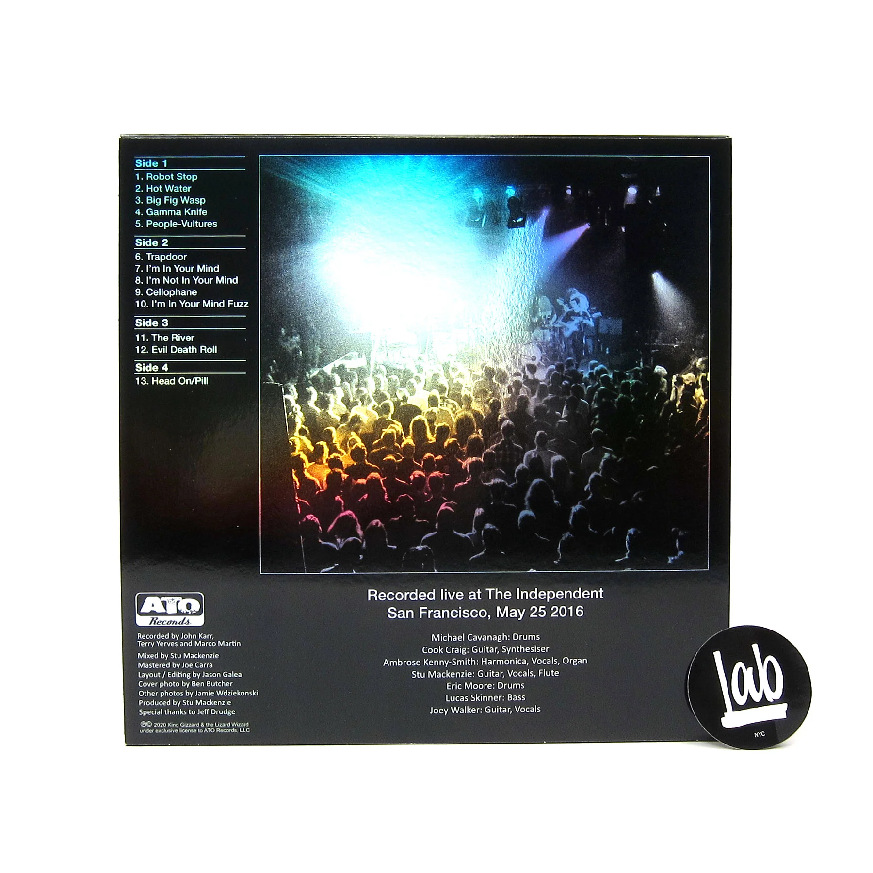King Gizzard And The Lizard Wizard: Live In San Francisco '16 - Deluxe Edition (Colored Vinyl) Vinyl 2LP - Image 3