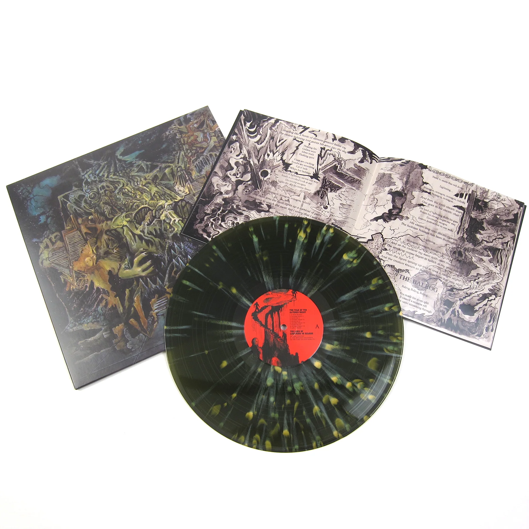 King Gizzard And The Lizard Wizard: Murder Of The Universe (Green Splatter Colored Vinyl) Vinyl LP - Image 2