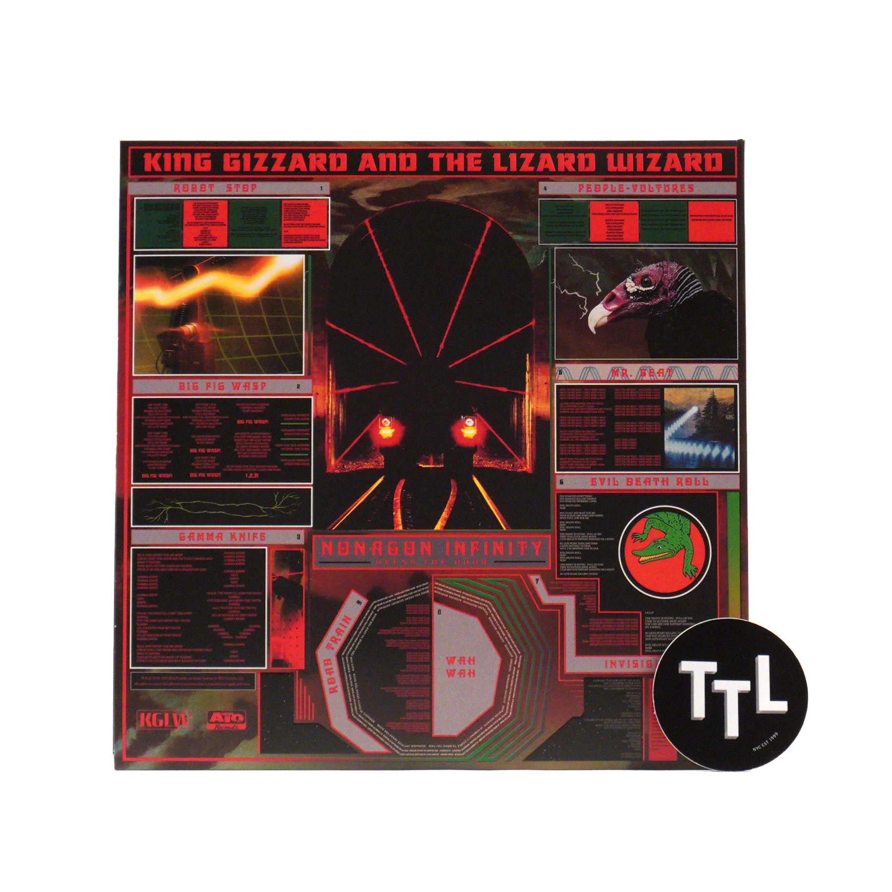 King Gizzard And The Lizard Wizard: Nonagon Infinity - Alien Warp Drive Edition (Colored Vinyl) Vinyl 2LP - Image 4
