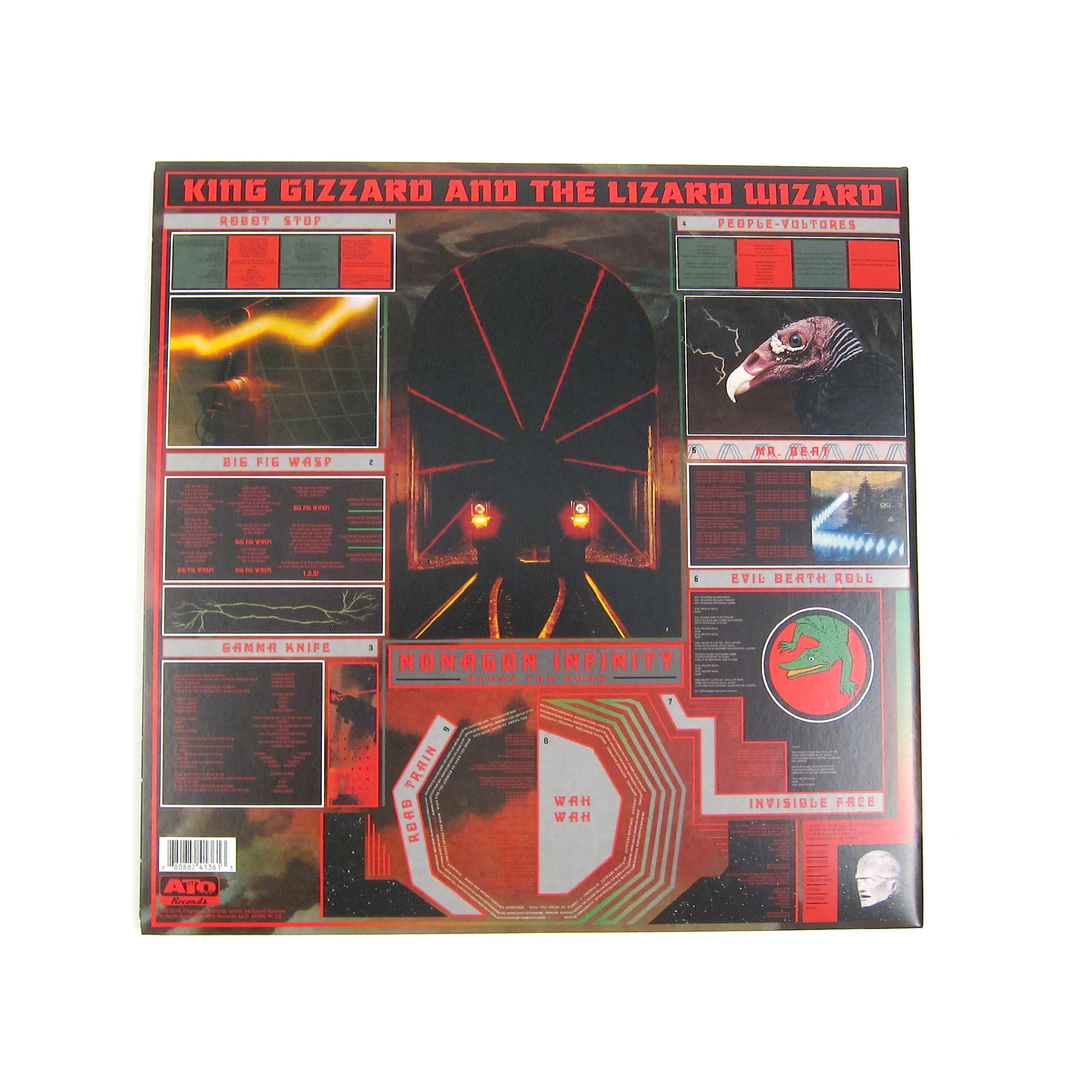 King Gizzard And The Lizard Wizard: Nonagon Infinity (Yellow/Red/Black Marble Colored Vinyl) Vinyl LP - Image 4