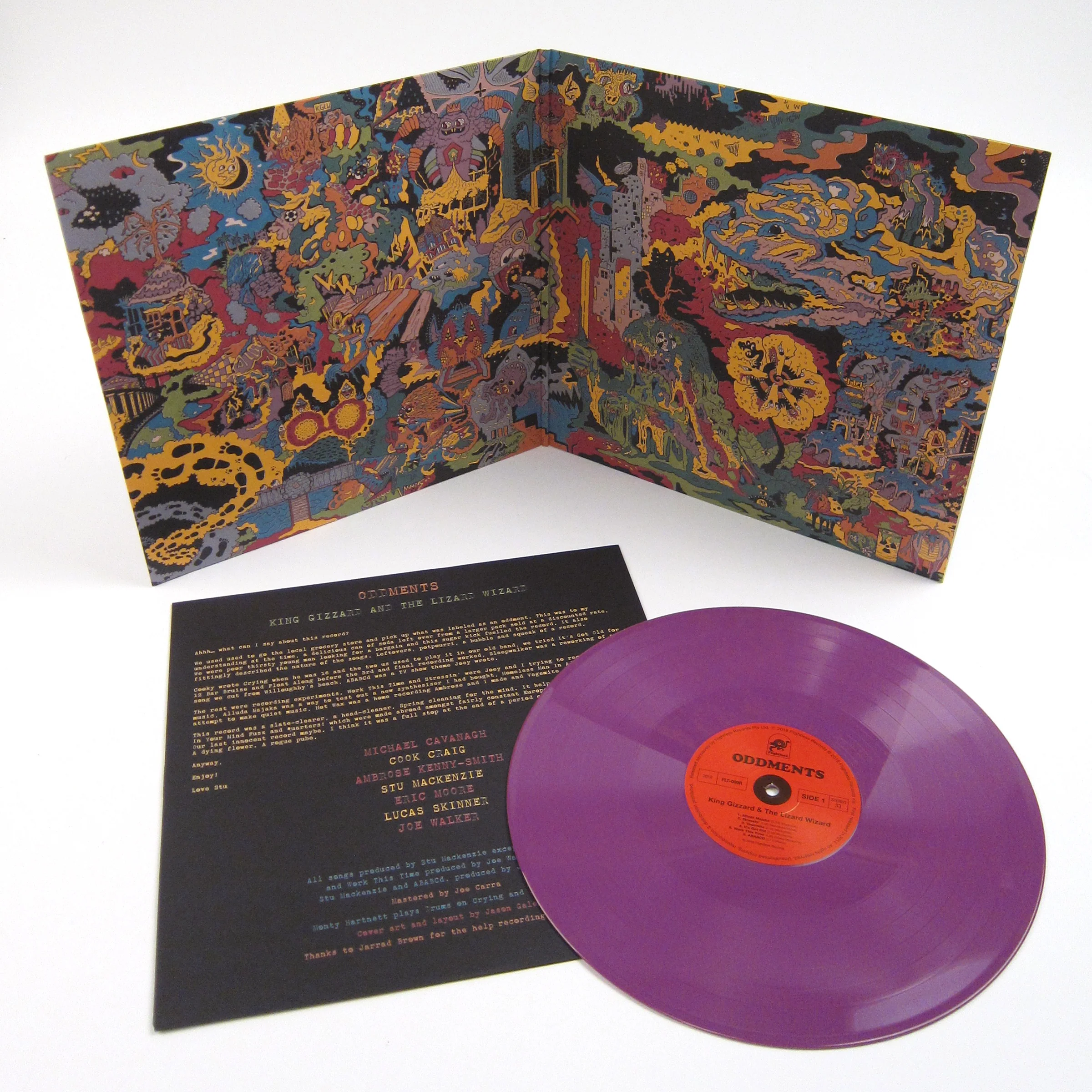 King Gizzard And The Lizard Wizard: Oddments (Colored Vinyl) Vinyl LP - Image 2