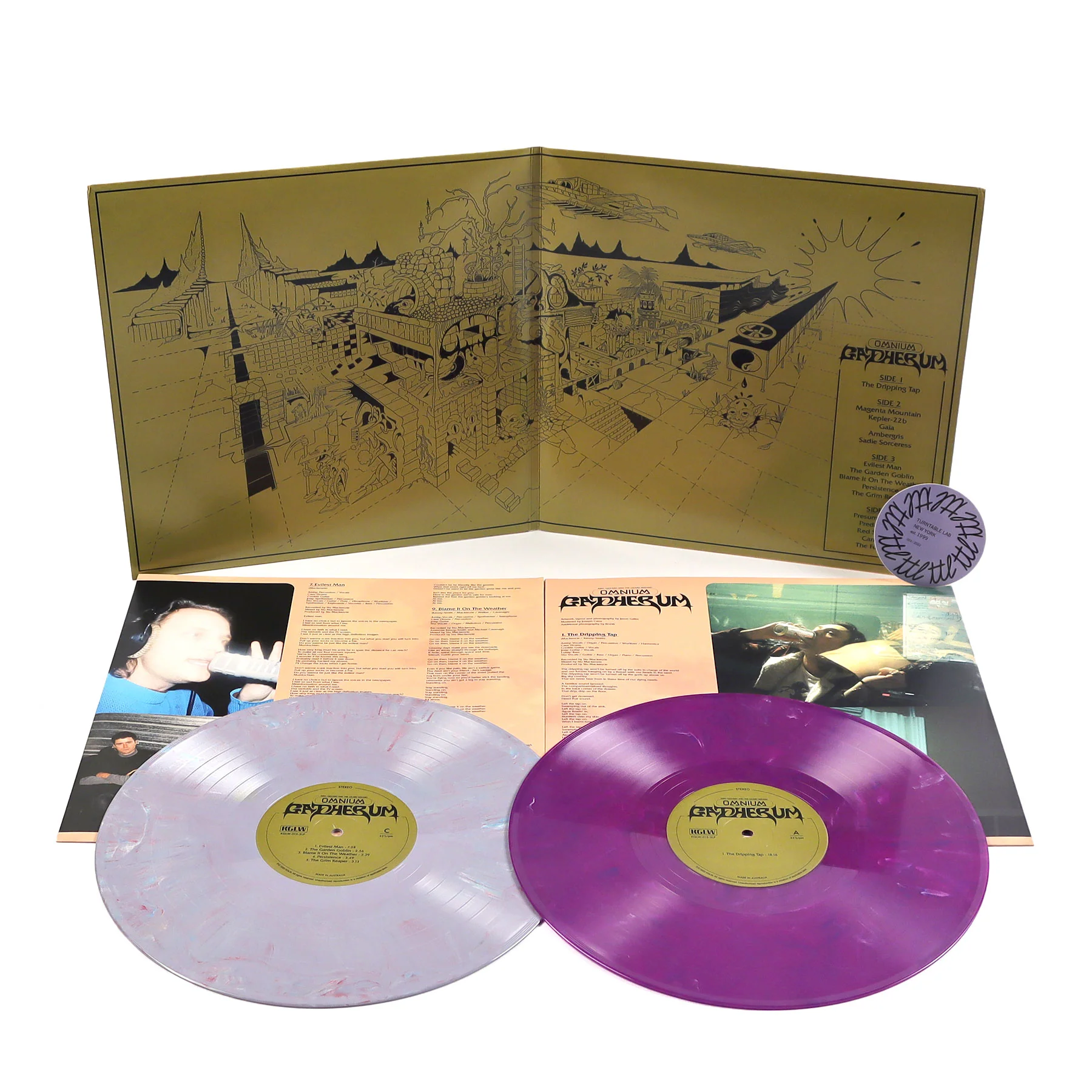 King Gizzard And The Lizard Wizard: Omnium Gatherum (Indie Exclusive Colored Vinyl) Vinyl 2LP - Image 2