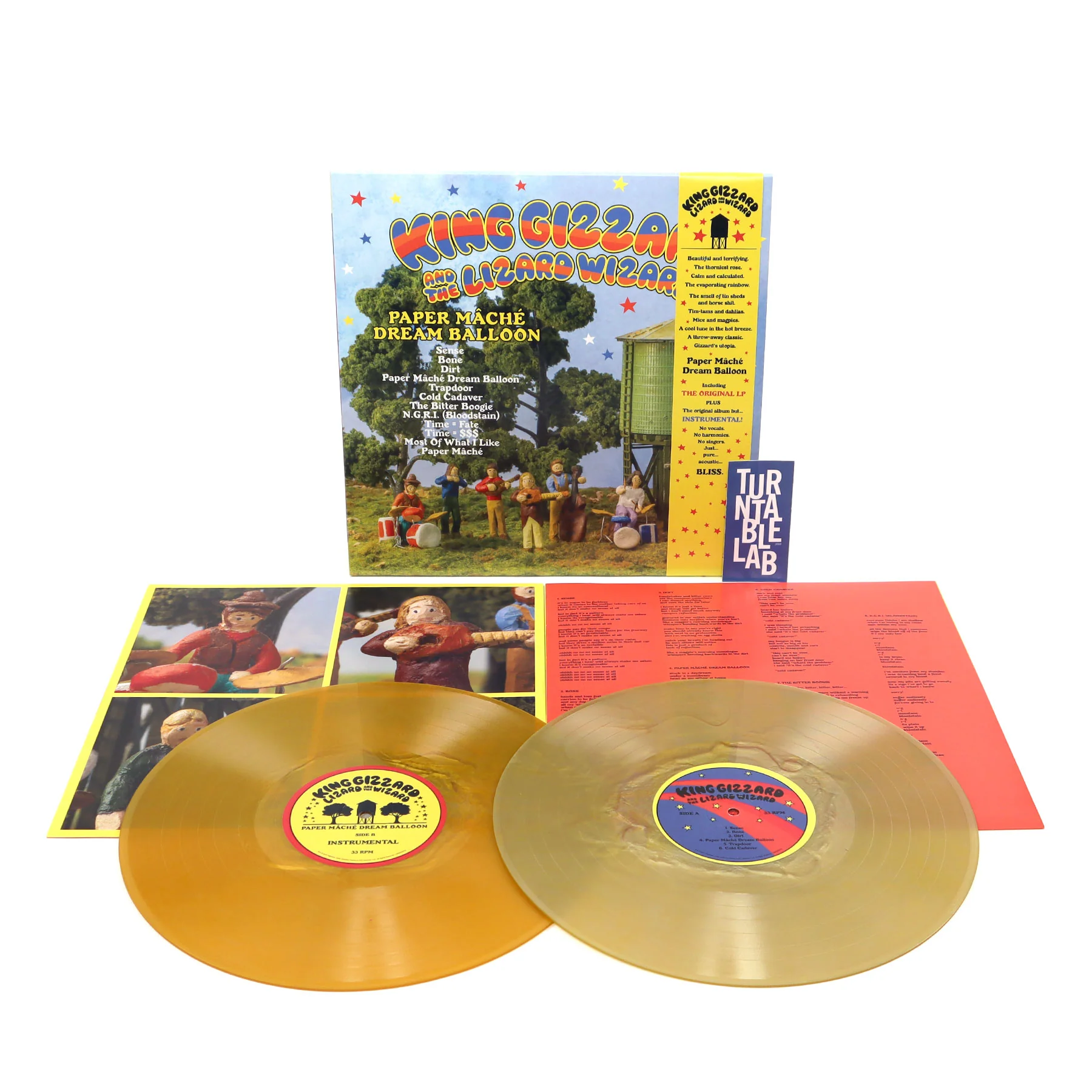 King Gizzard And The Lizard Wizard: Paper Mache Dream Balloon (Colored Vinyl) Vinyl 2LP - Image 2