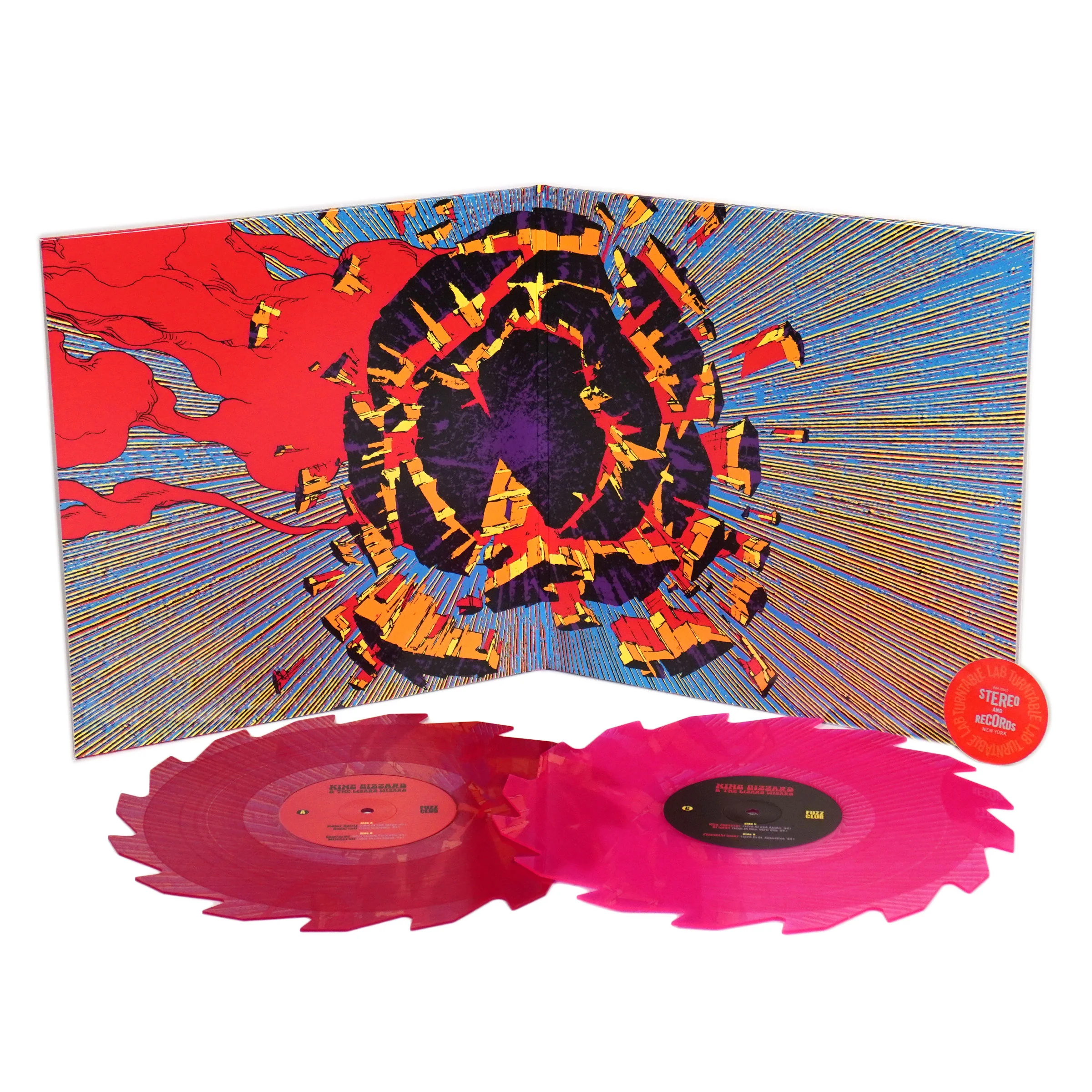 King Gizzard And The Lizard Wizard: PetroDragonic Apocalypse Live (Colored Vinyl) Vinyl 2LP - Image 2