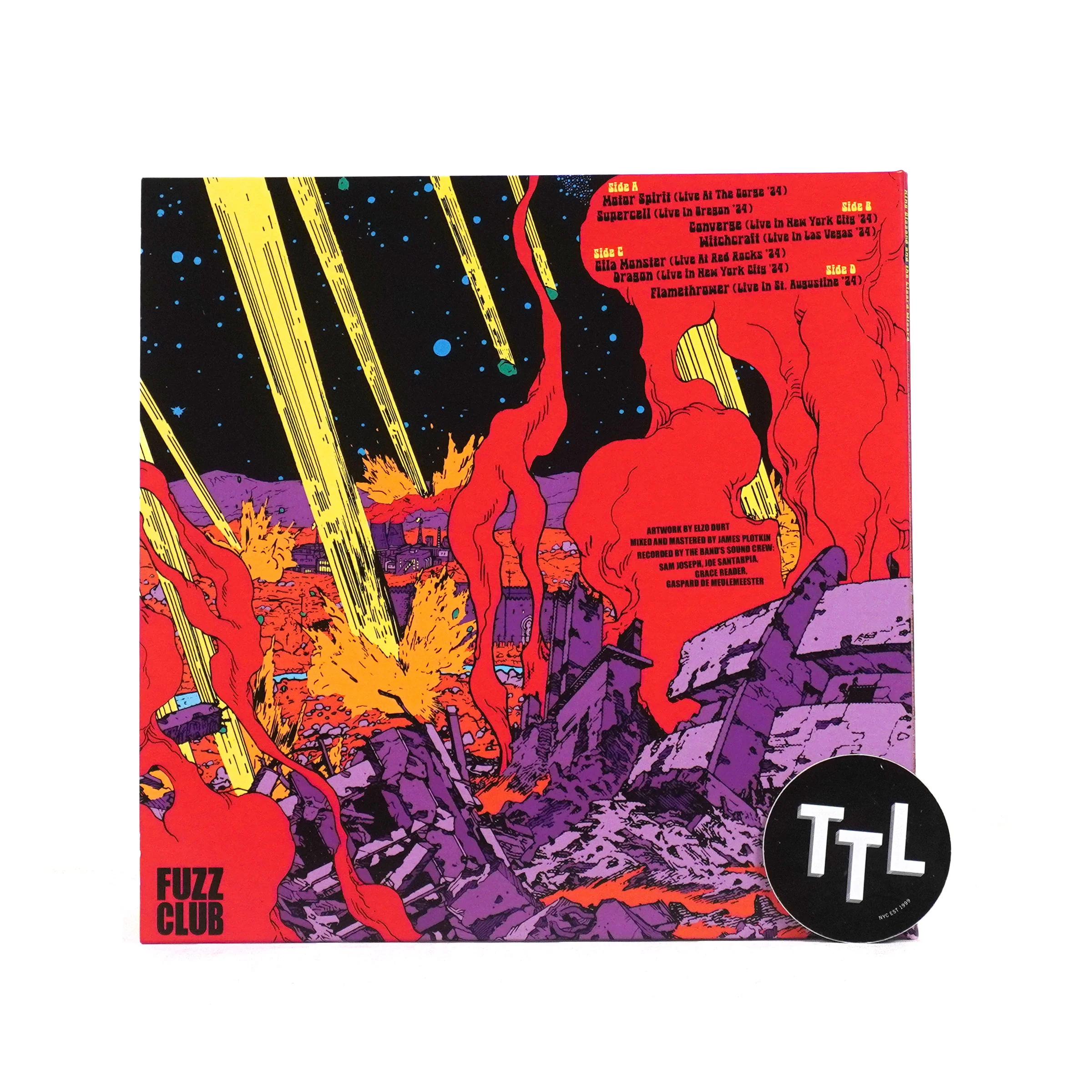 King Gizzard And The Lizard Wizard: PetroDragonic Apocalypse Live (Colored Vinyl) Vinyl 2LP - Image 3