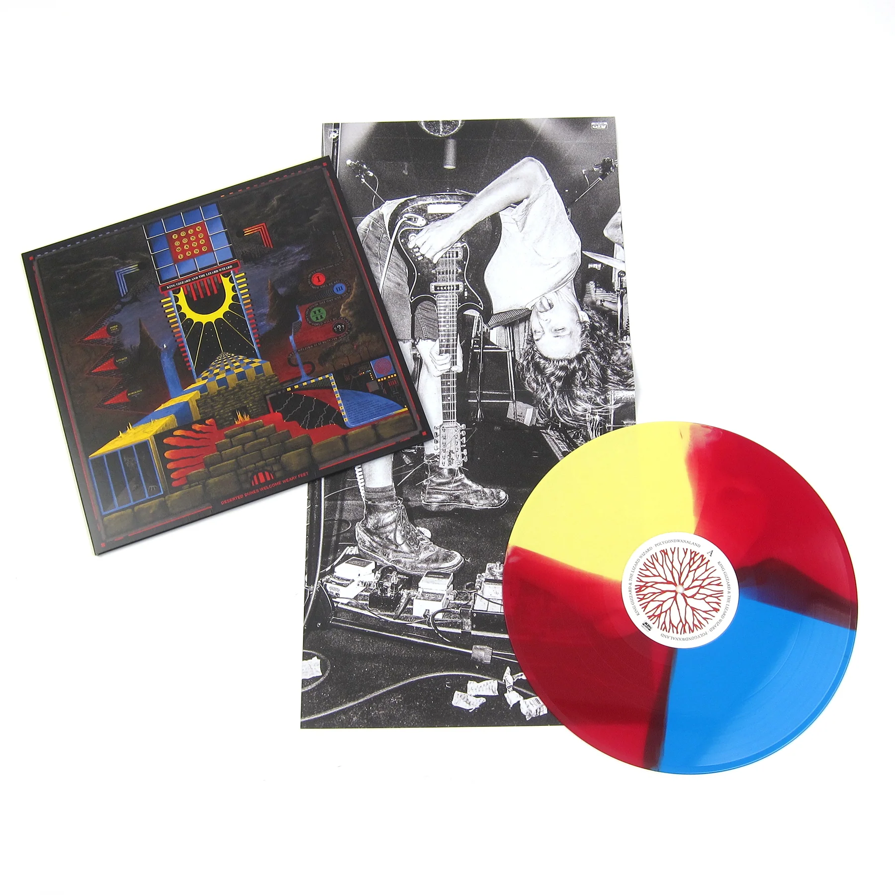 King Gizzard And The Lizard Wizard: Polygondwanaland (4-Way Colored Vinyl) Vinyl LP - Image 2