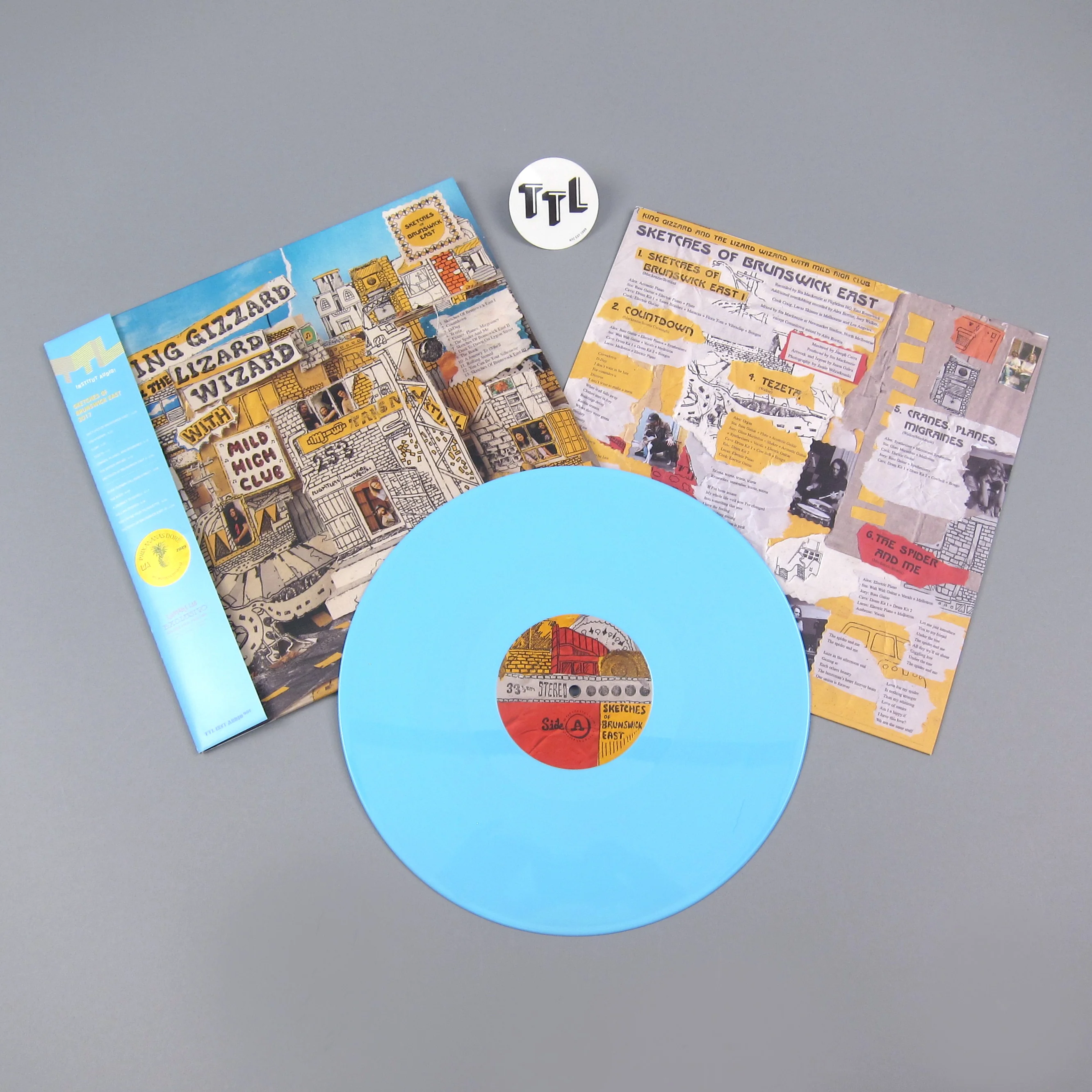 King Gizzard And The Lizard Wizard With Mild High Club: Sketches Of Brunswick East (Colored Vinyl) Vinyl LP - Turntable Lab Exclusive - LIMIT 1 PER CUSTOMER - Image 2