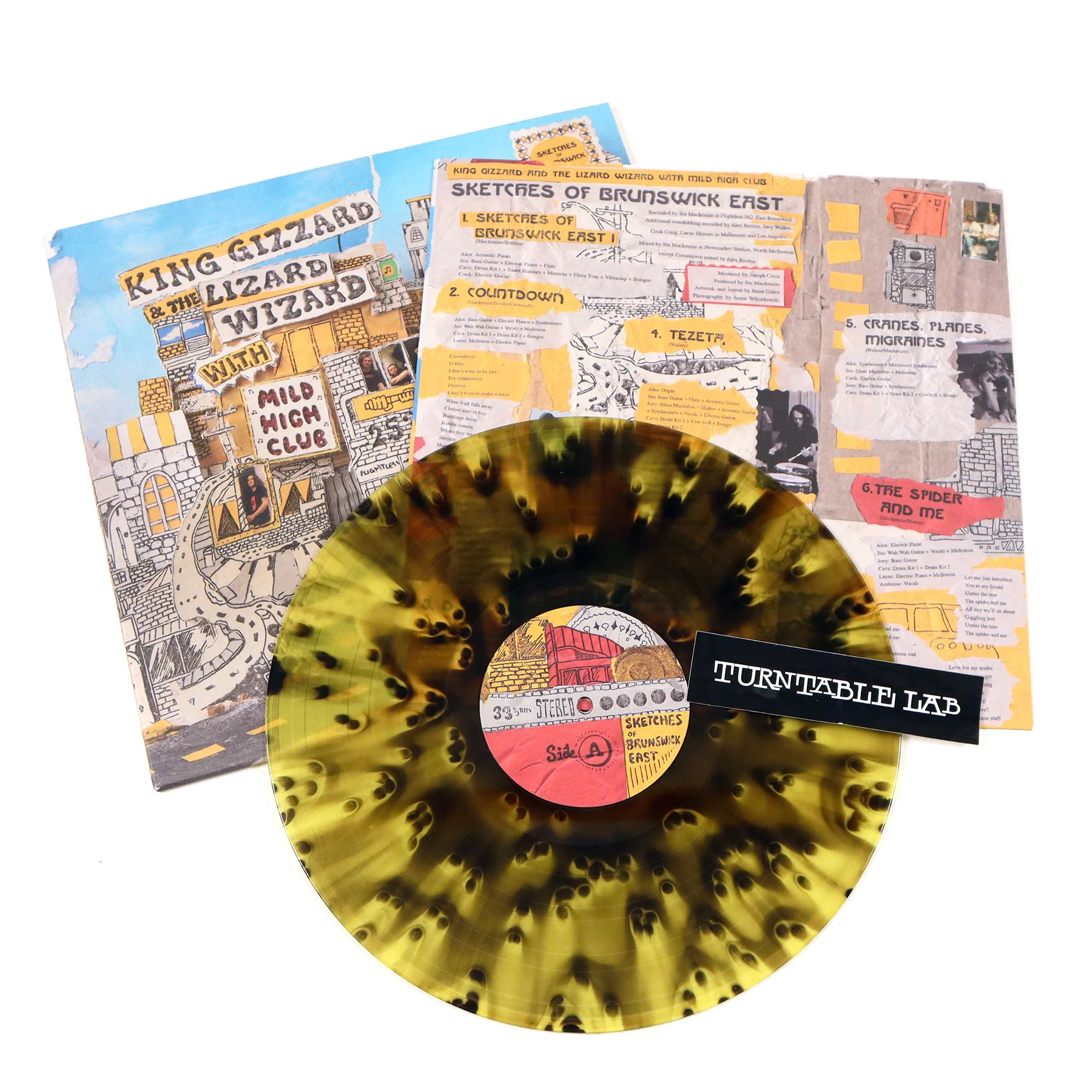 King Gizzard And The Lizard Wizard With Mild High Club: Sketches Of Brunswick East (Migraine Colored Vinyl) Vinyl LP - Image 2