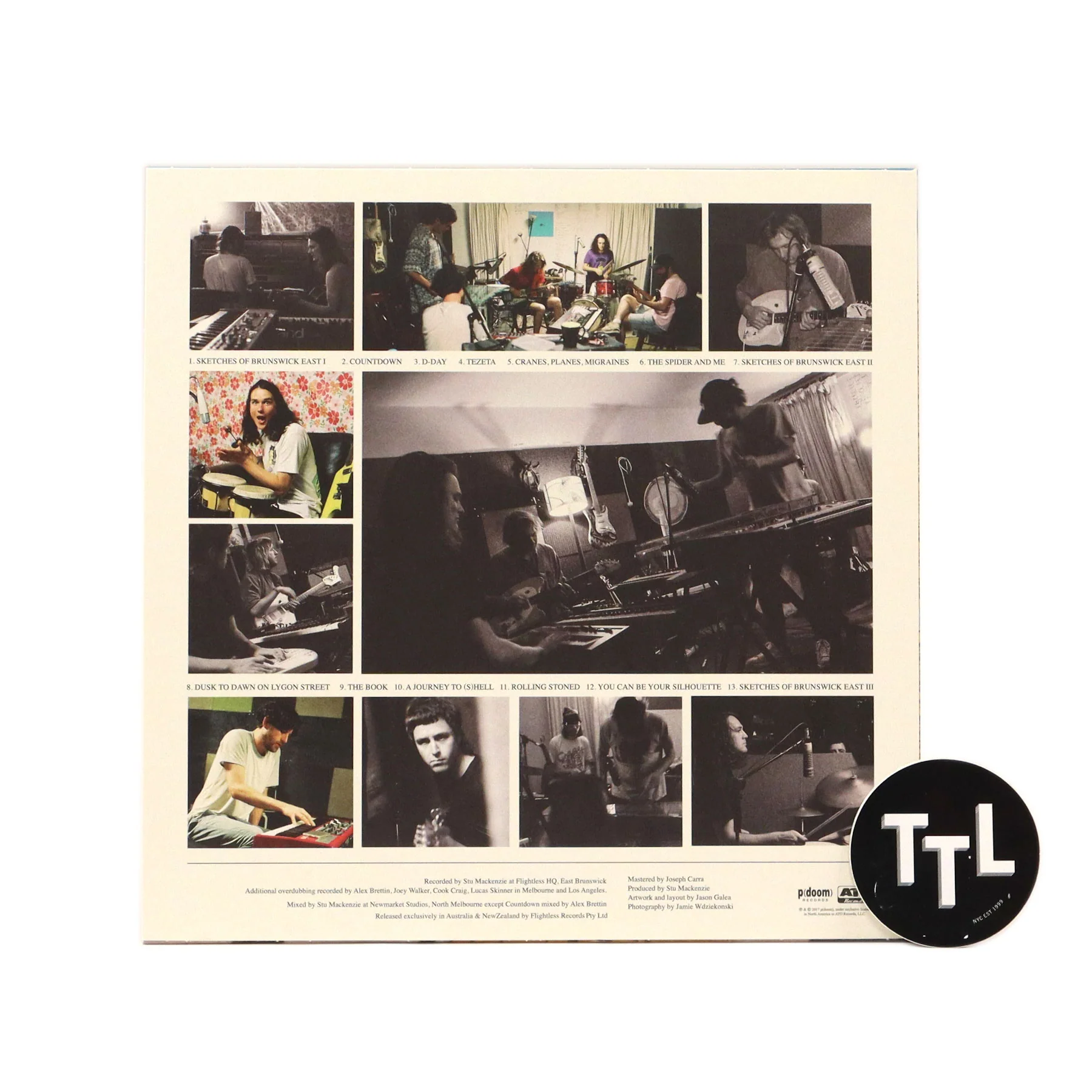 King Gizzard And The Lizard Wizard With Mild High Club: Sketches Of Brunswick East (Migraine Colored Vinyl) Vinyl LP - Image 3
