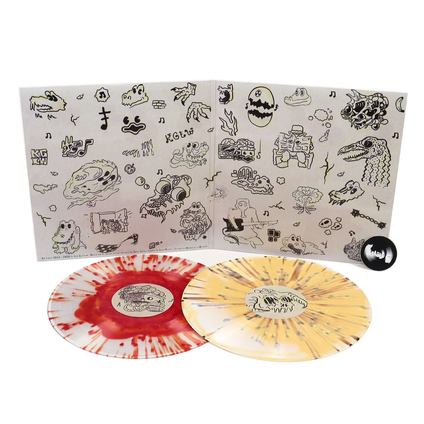 King Gizzard And The Lizard Wizard: Demos Vol.1 & Vol.2 (Colored Vinyl) Vinyl 2LP - Image 2
