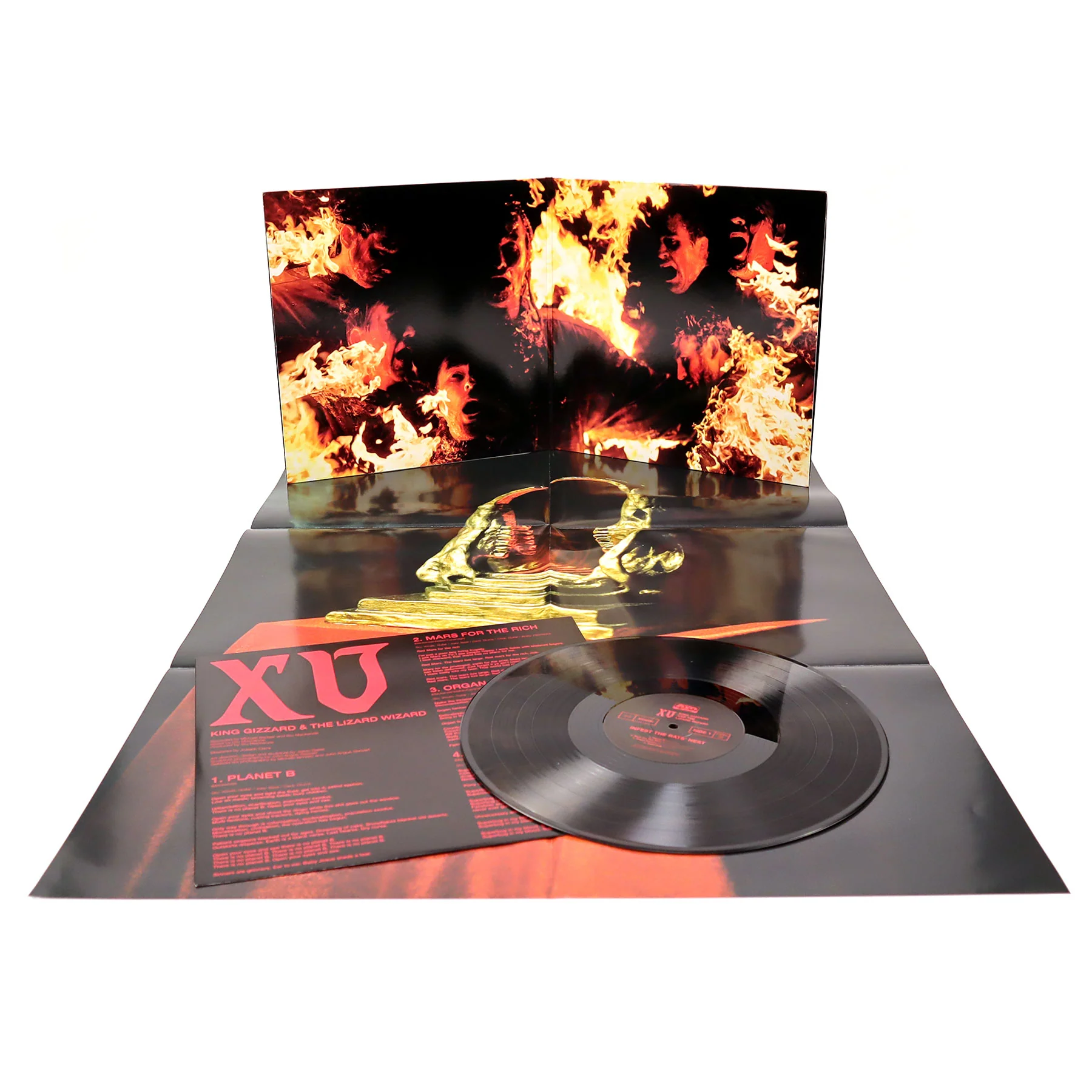 King Gizzard And The Lizard Wizard: Infest The Rats’ Nest (Venusian Version Colored Vinyl) Vinyl LP - Image 2