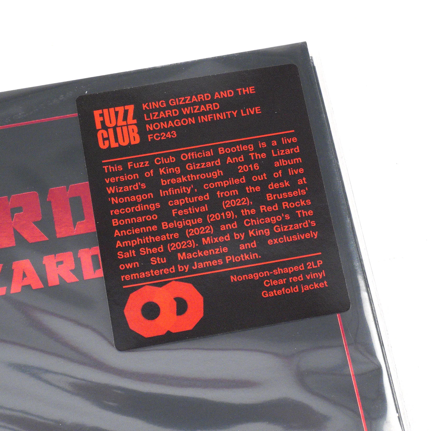 King Gizzard And The Lizard Wizard: Nonagon Infinity Live (Indie Exclusive, Nonagon Colored Vinyl) Vinyl 2LP - Image 4