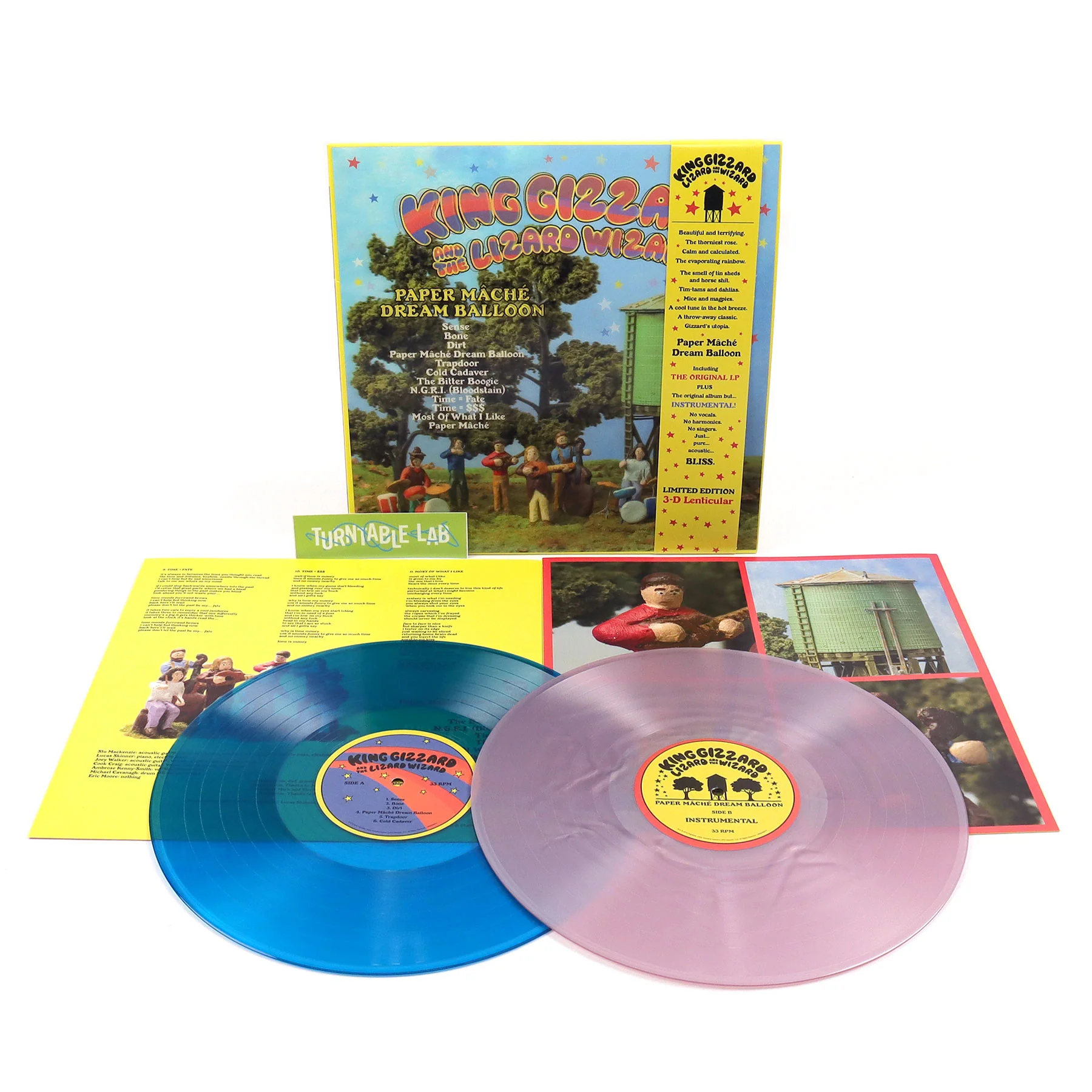 King Gizzard And The Lizard Wizard: Paper Mache Dream Balloon (Lenticular Cover, Colored Vinyl) Vinyl 2LP - Image 2