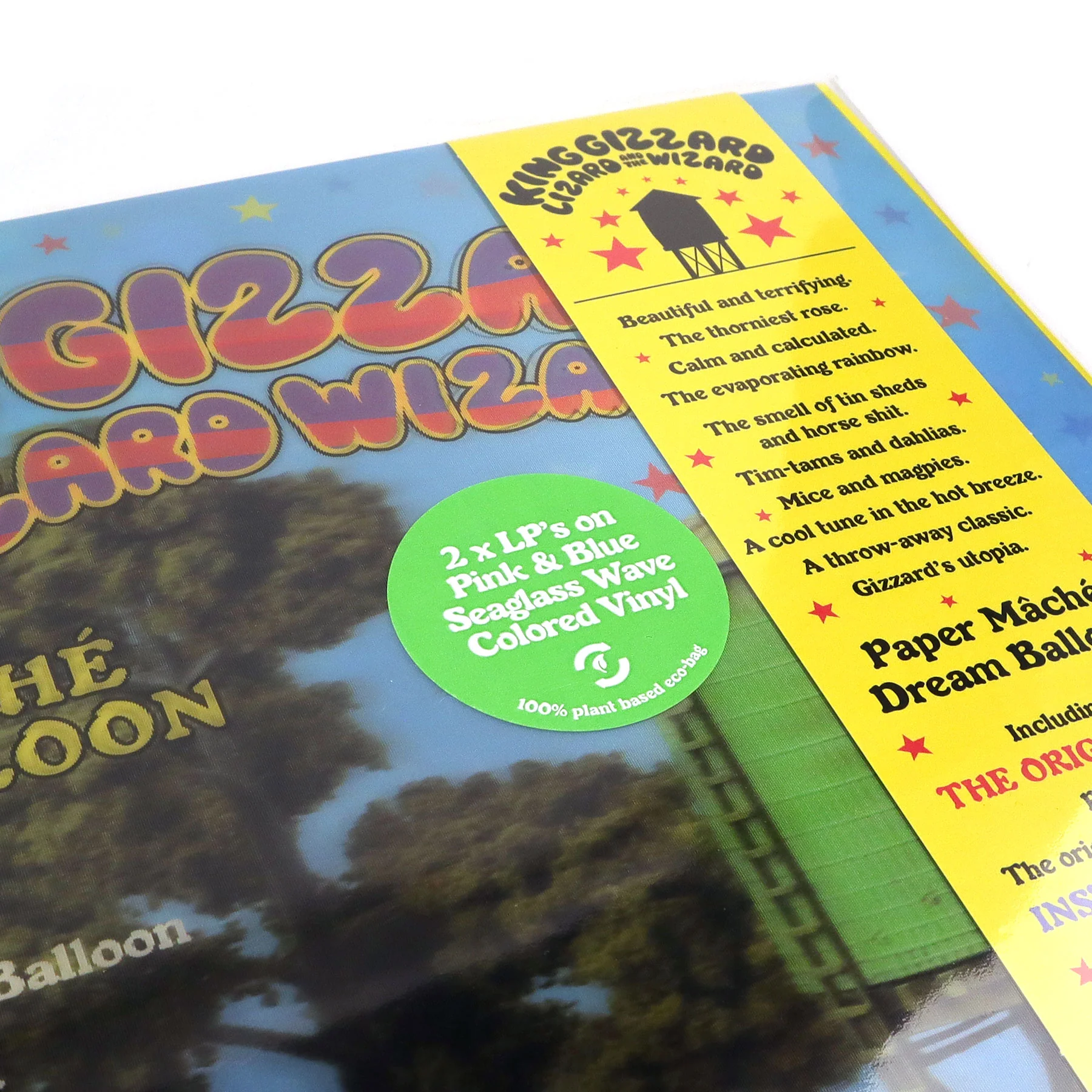King Gizzard And The Lizard Wizard: Paper Mache Dream Balloon (Lenticular Cover, Colored Vinyl) Vinyl 2LP - Image 3
