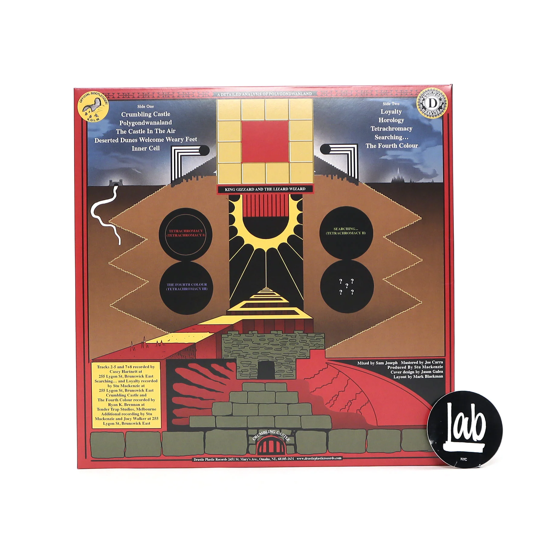 King Gizzard And The Lizard Wizard: Polygondwanaland (Galaxy Blue Colored Vinyl) Vinyl LP - Image 3