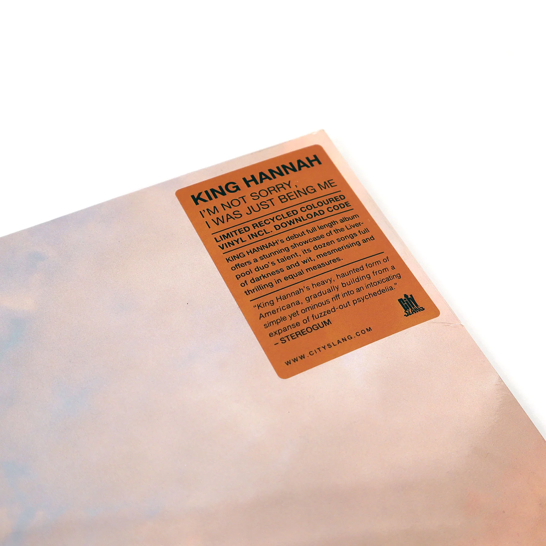 King Hannah: I'm Not Sorry, I Was Just Being Me (Indie Exclusive Colored Vinyl) Vinyl LP - Image 4