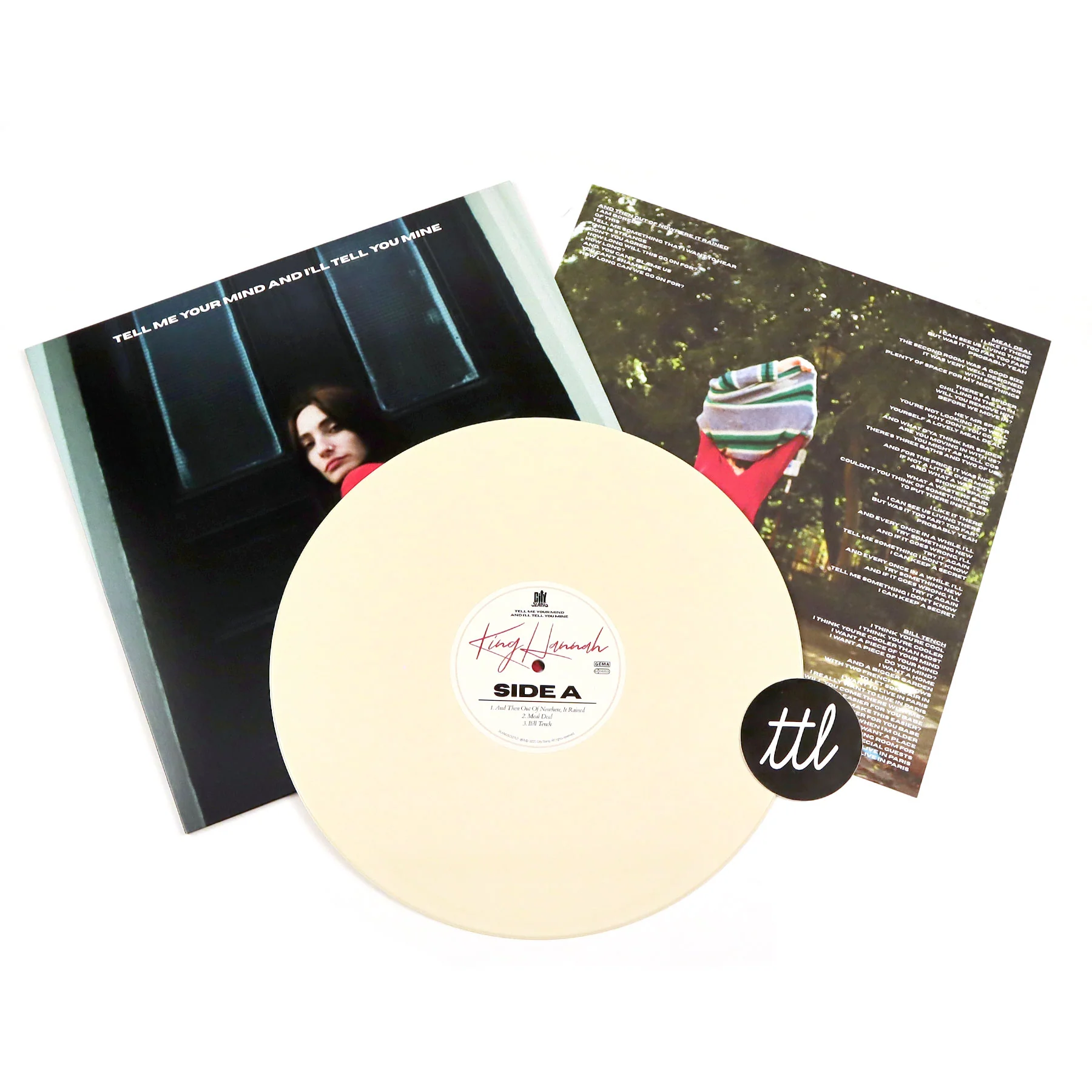 King Hannah: Tell Me Your Mind And I'll Tell You Mine (Indie Exclusive Colored Vinyl) Vinyl LP - Image 2