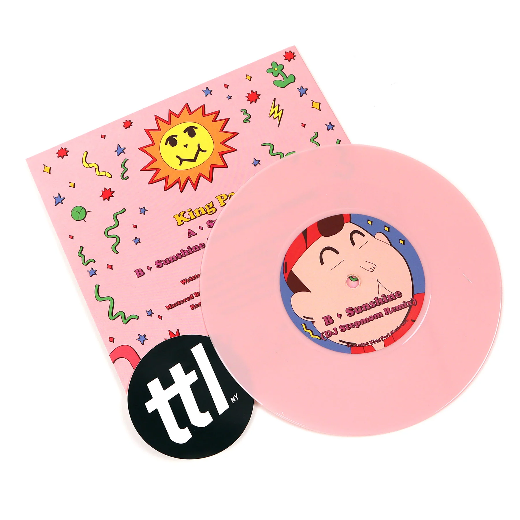King Pari: Sunshine (Colored Vinyl) Vinyl 7" - Image 2