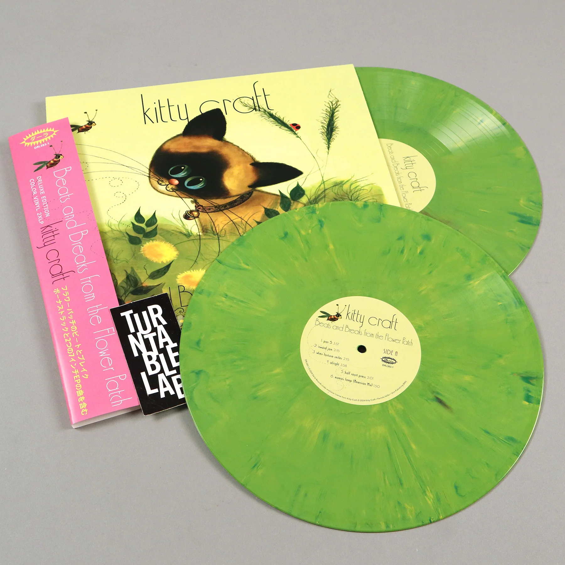 Kitty Craft: Beats And Breaks From The Flower Patch (Colored Vinyl) Vinyl 2LP - Turntable Lab Exclusive - LIMIT 1 PER CUSTOMER - Image 4
