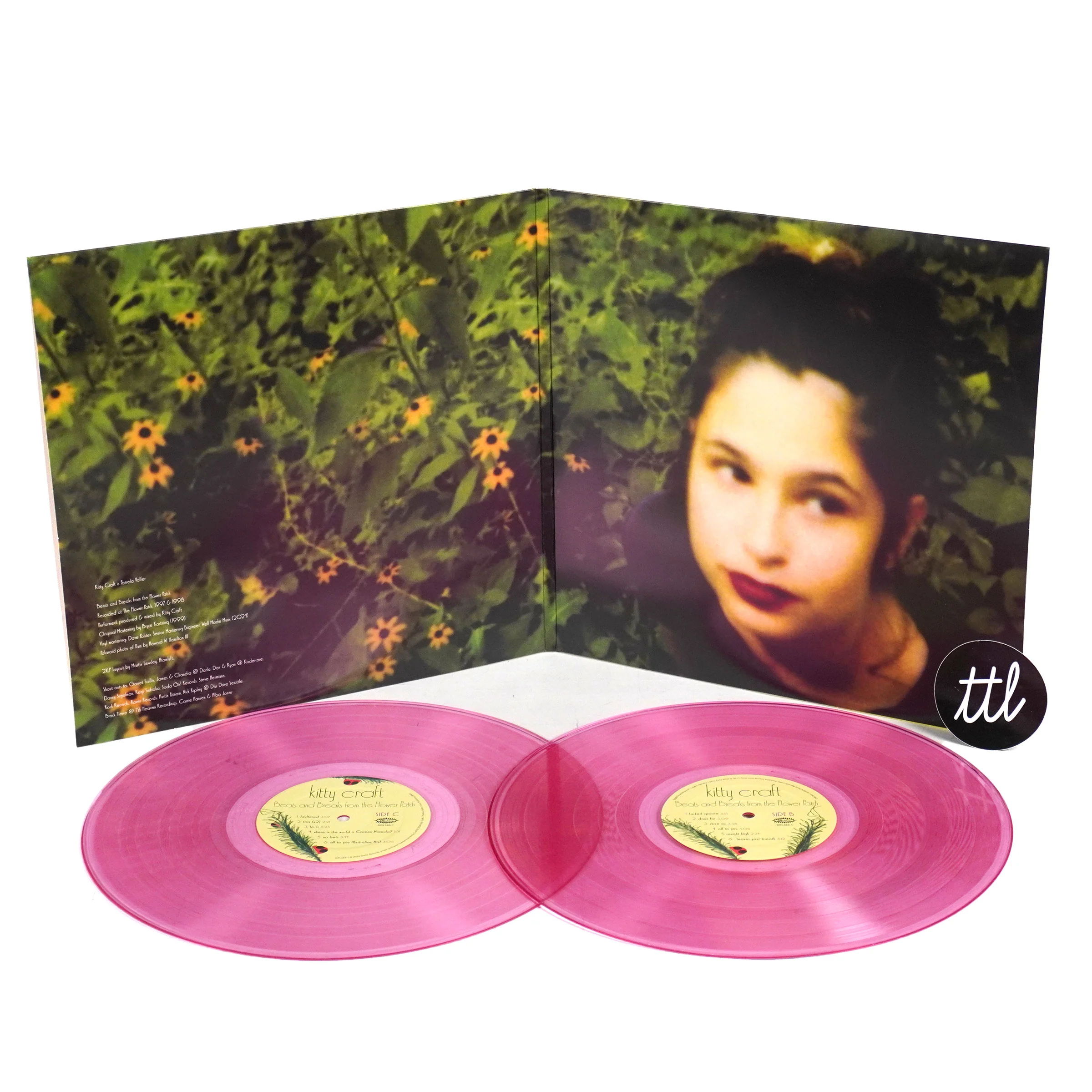 Kitty Craft: Beats And Breaks From The Flower Patch (Pink Colored Vinyl) Vinyl 2LP - Image 2