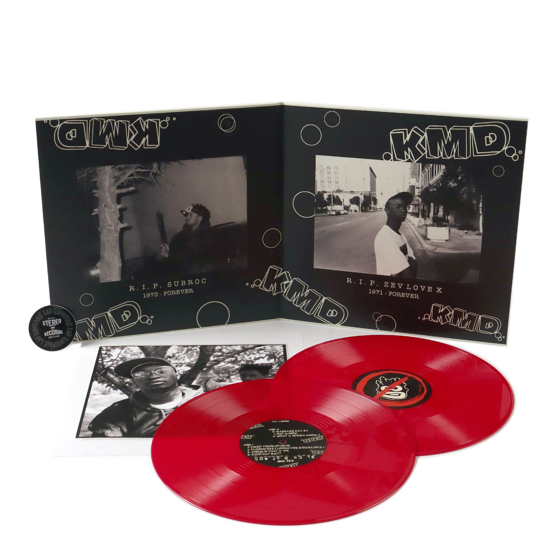KMD: Black Bastards (Colored Vinyl, MF Doom) Vinyl 2LP - Image 2