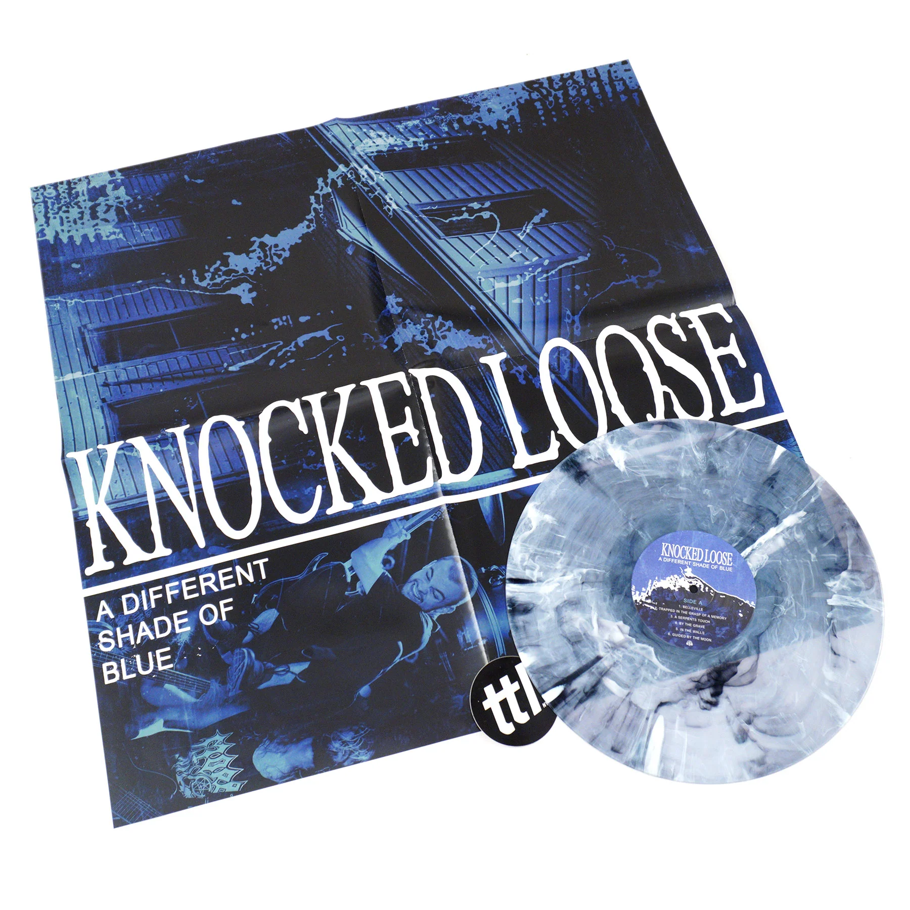 Knocked Loose: A Different Shade Of Blue (Bleach Marble Colored Vinyl) Vinyl LP - Image 2