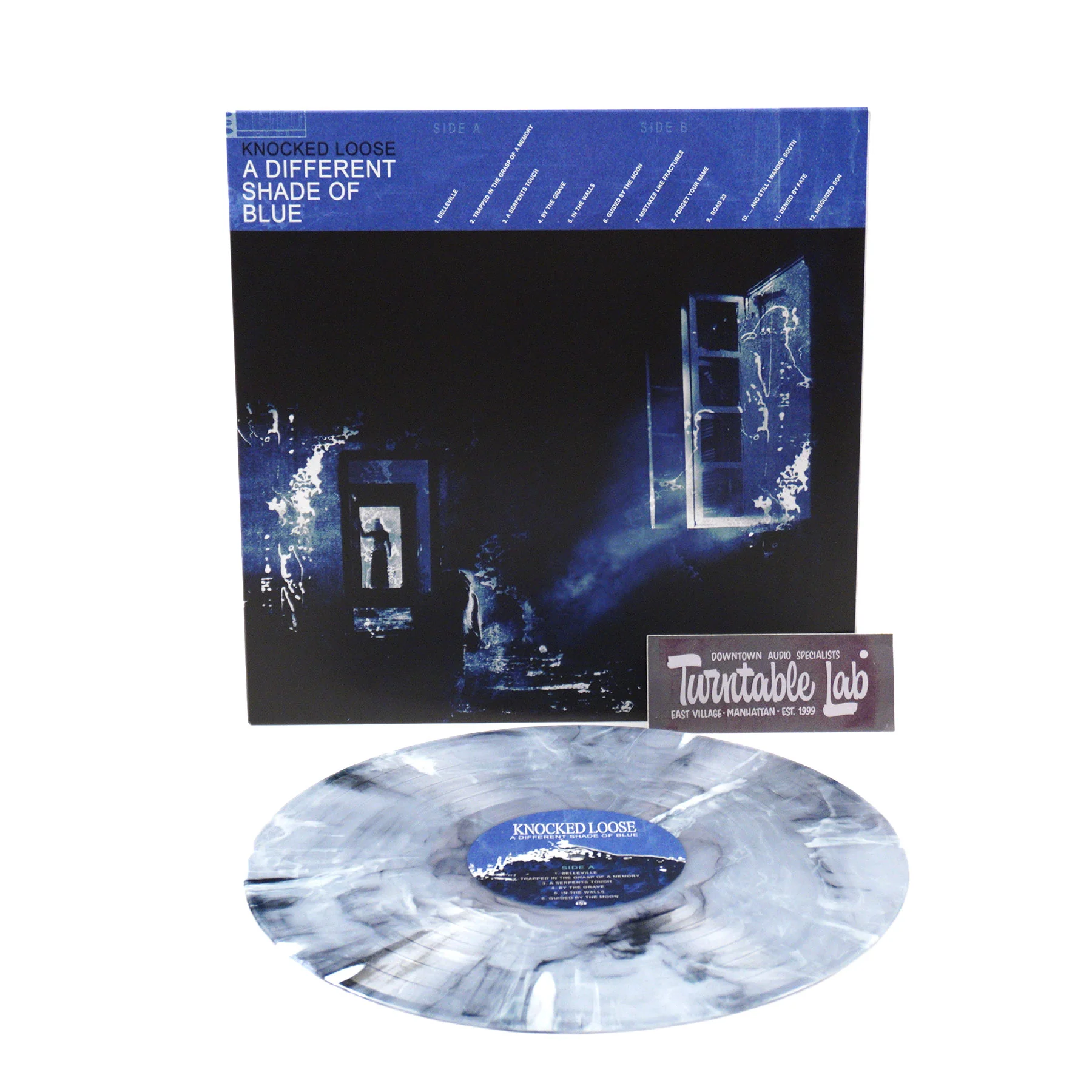 Knocked Loose: A Different Shade Of Blue (Bleach Marble Colored Vinyl) Vinyl LP - Image 3