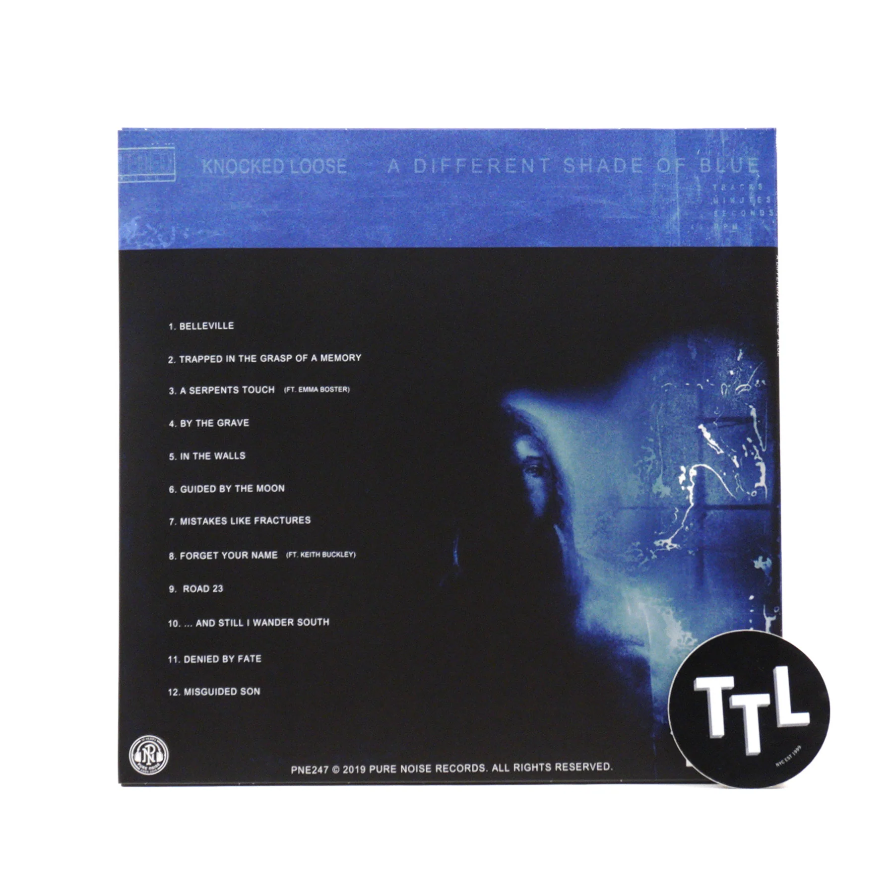 Knocked Loose: A Different Shade Of Blue (Bleach Marble Colored Vinyl) Vinyl LP - Image 4