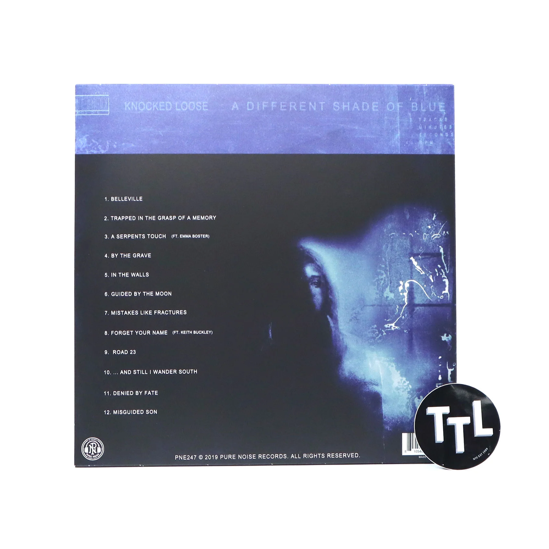 Knocked Loose: Different Shade Of Blue (Colored Vinyl) Vinyl LP - Image 3