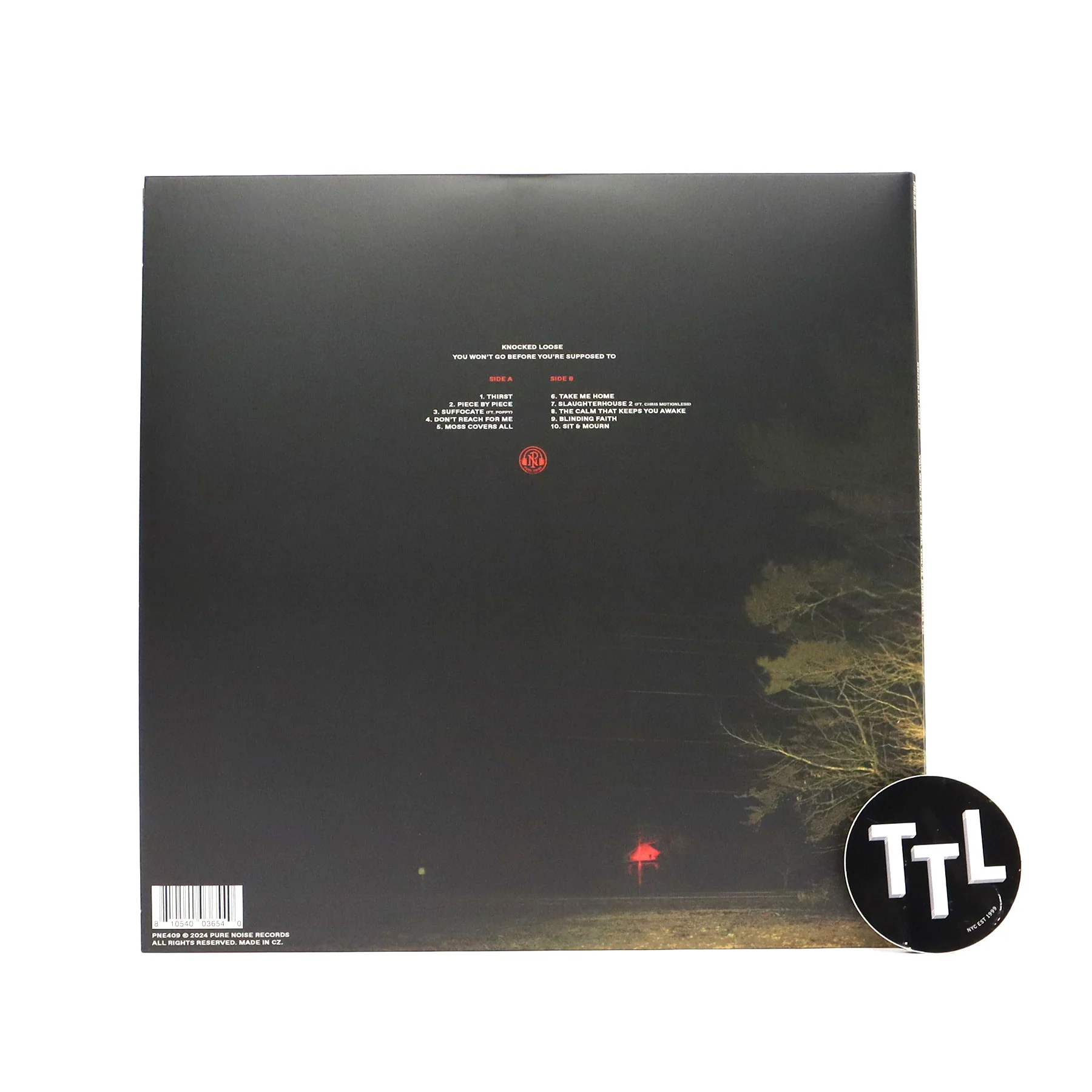 Knocked Loose: You Won't Go Before You're Supposed To (Colored Vinyl) Vinyl LP - Image 3